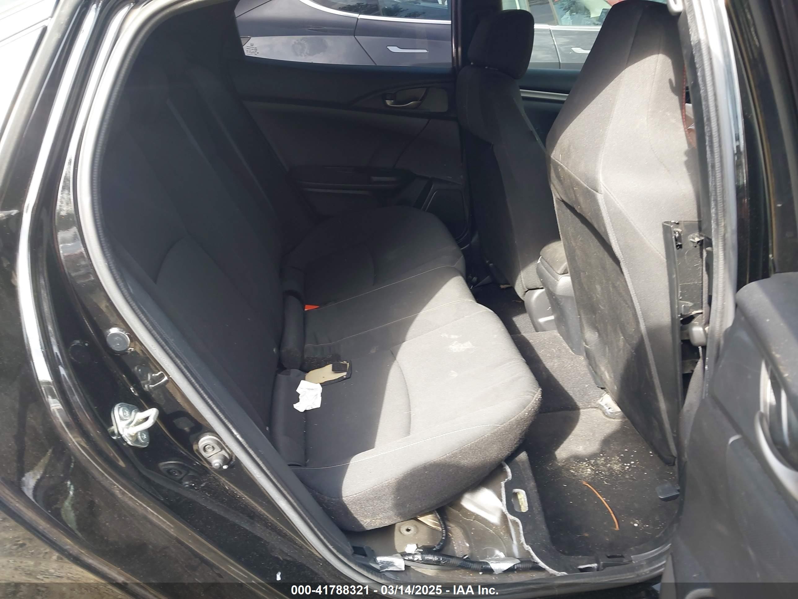 2018 Honda Civic Lx Черный vin: SHHFK7H28JU409092