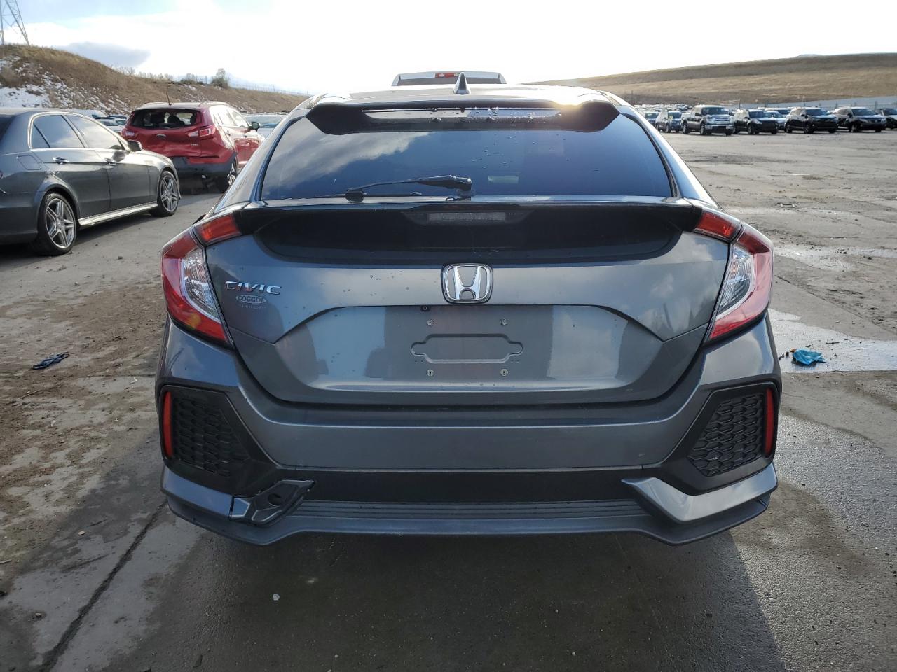 2017 Honda Civic Lx Gray vin: SHHFK7H29HU226228