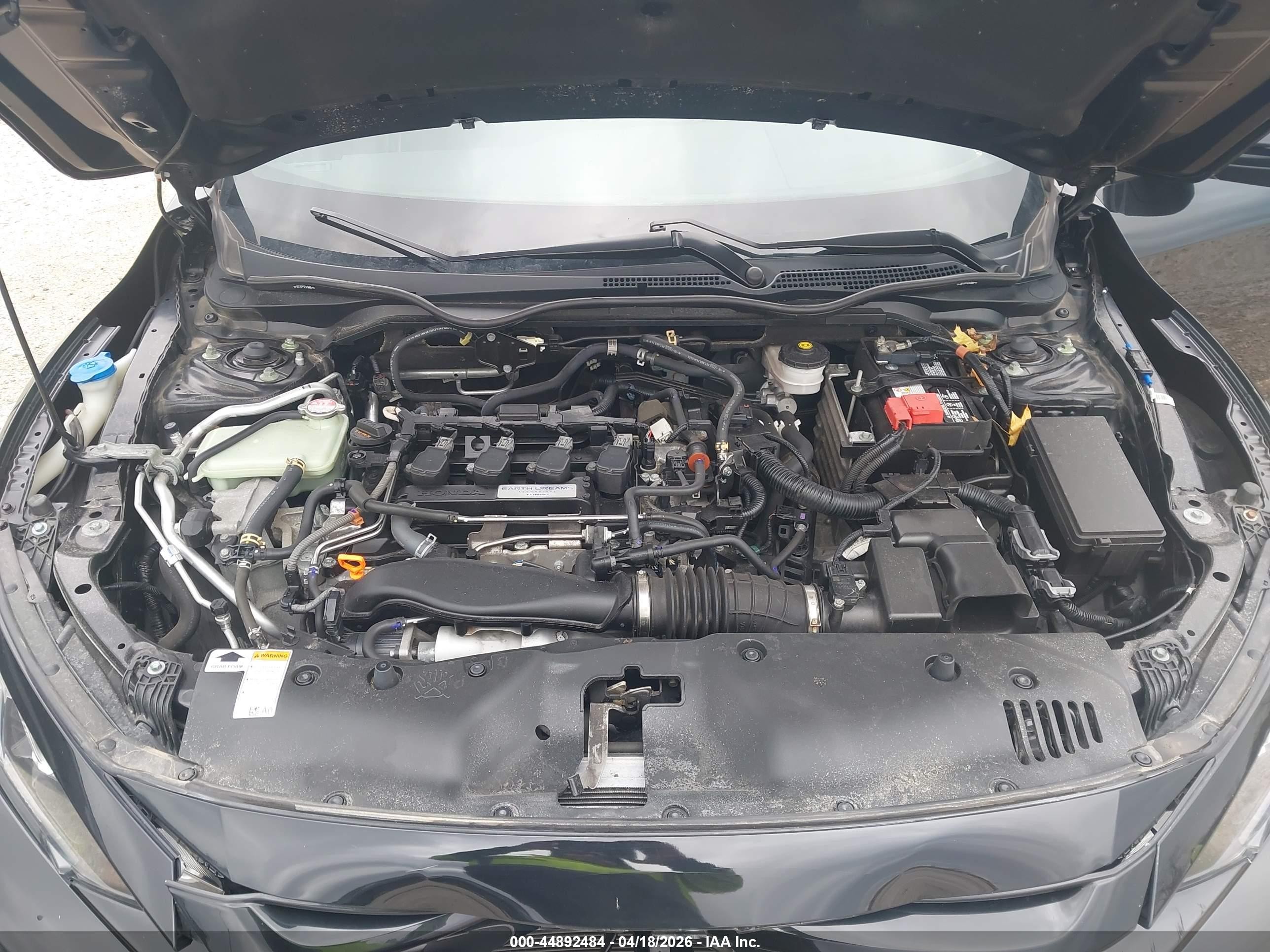 2019 Honda Civic Lx Black vin: SHHFK7H30KU200245