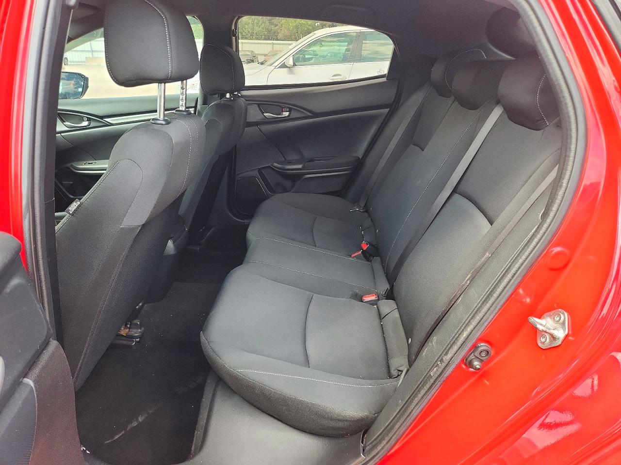 2019 Honda Civic Lx Red vin: SHHFK7H30KU200309