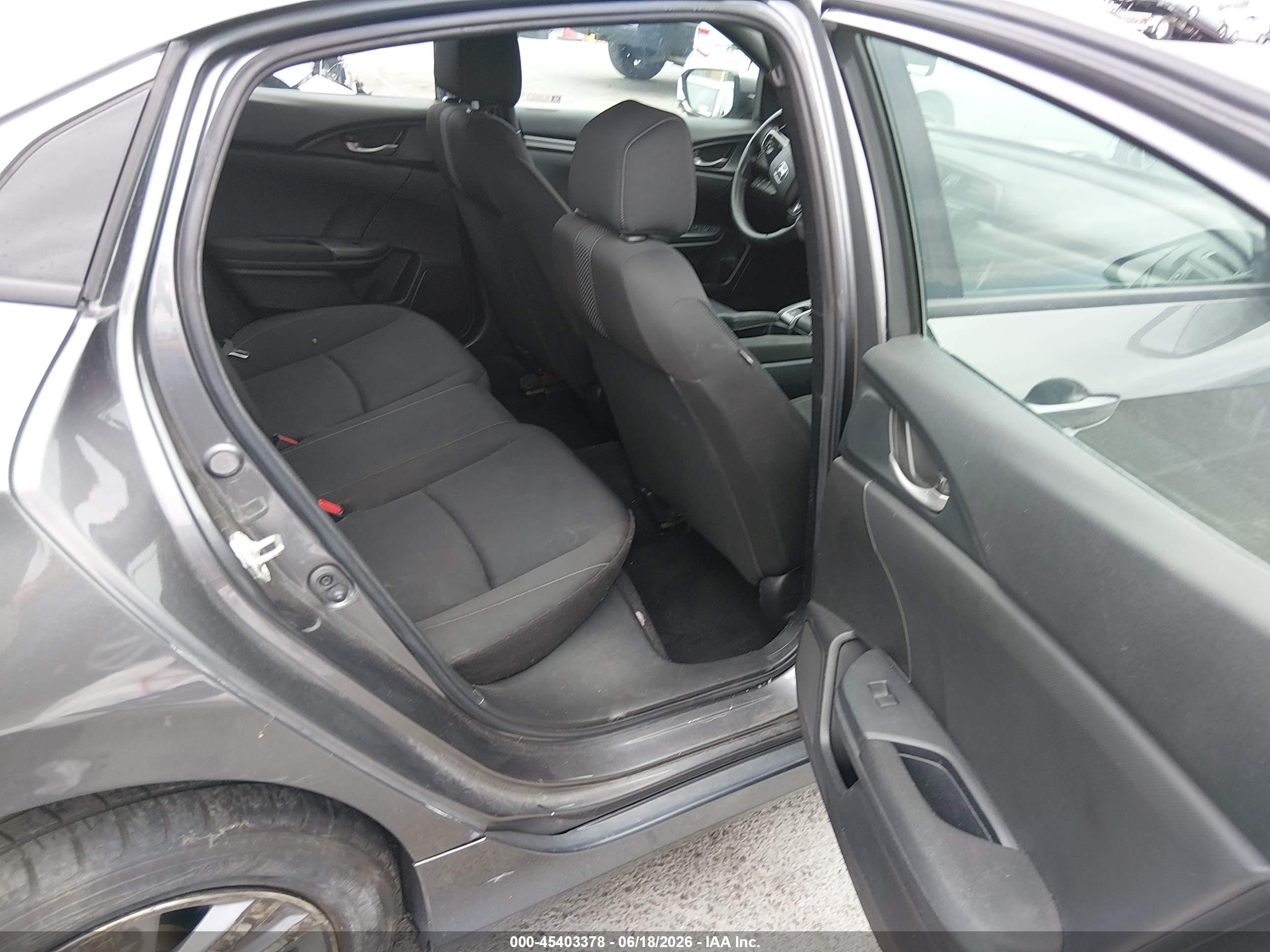 2020 Honda Civic Lx Gray vin: SHHFK7H31LU406739