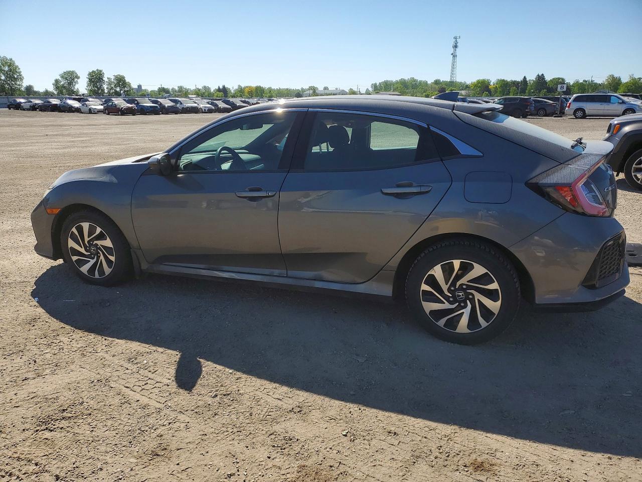2018 Honda Civic Lx Серебряный vin: SHHFK7H32JU301012