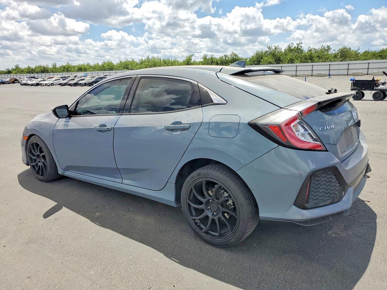 2019 Honda Civic Lx Gray vin: SHHFK7H32KU414119
