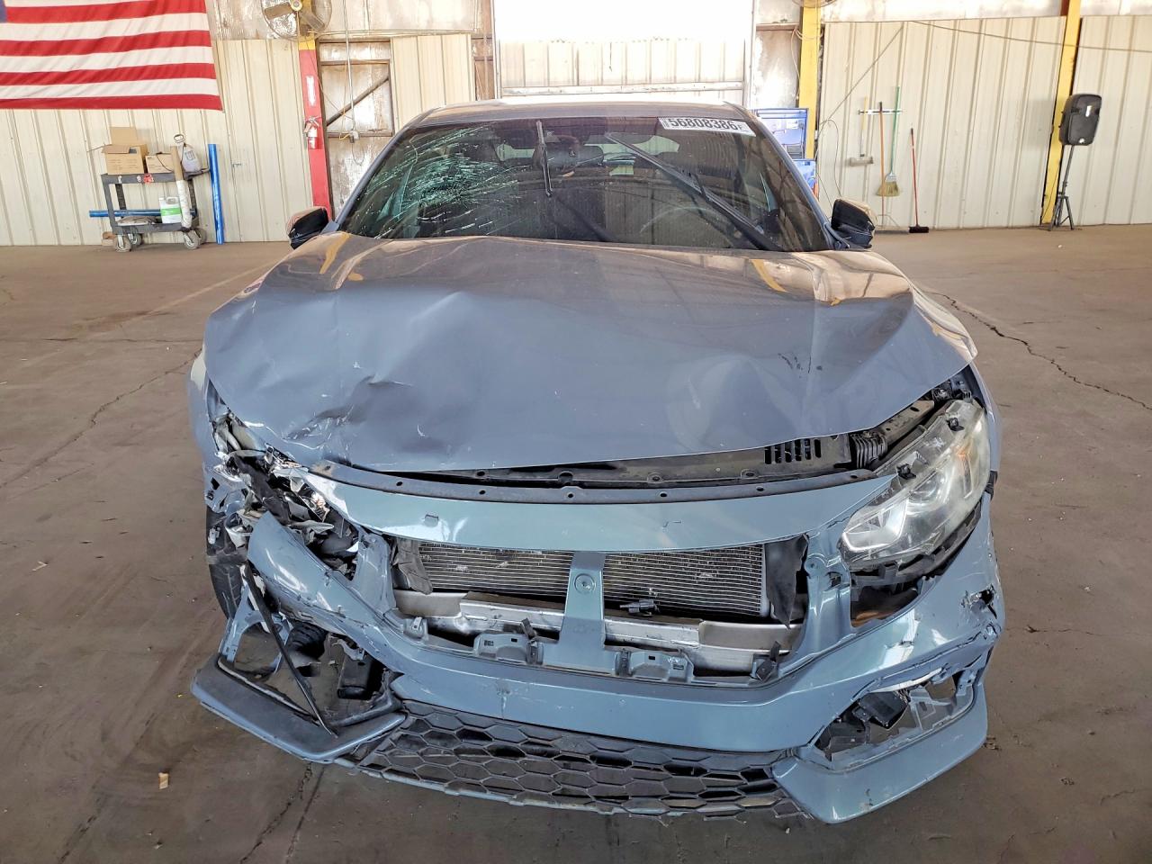 2019 Honda Civic Lx Teal vin: SHHFK7H36KU222668