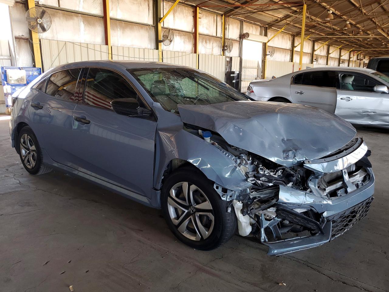 2019 Honda Civic Lx Teal vin: SHHFK7H36KU222668