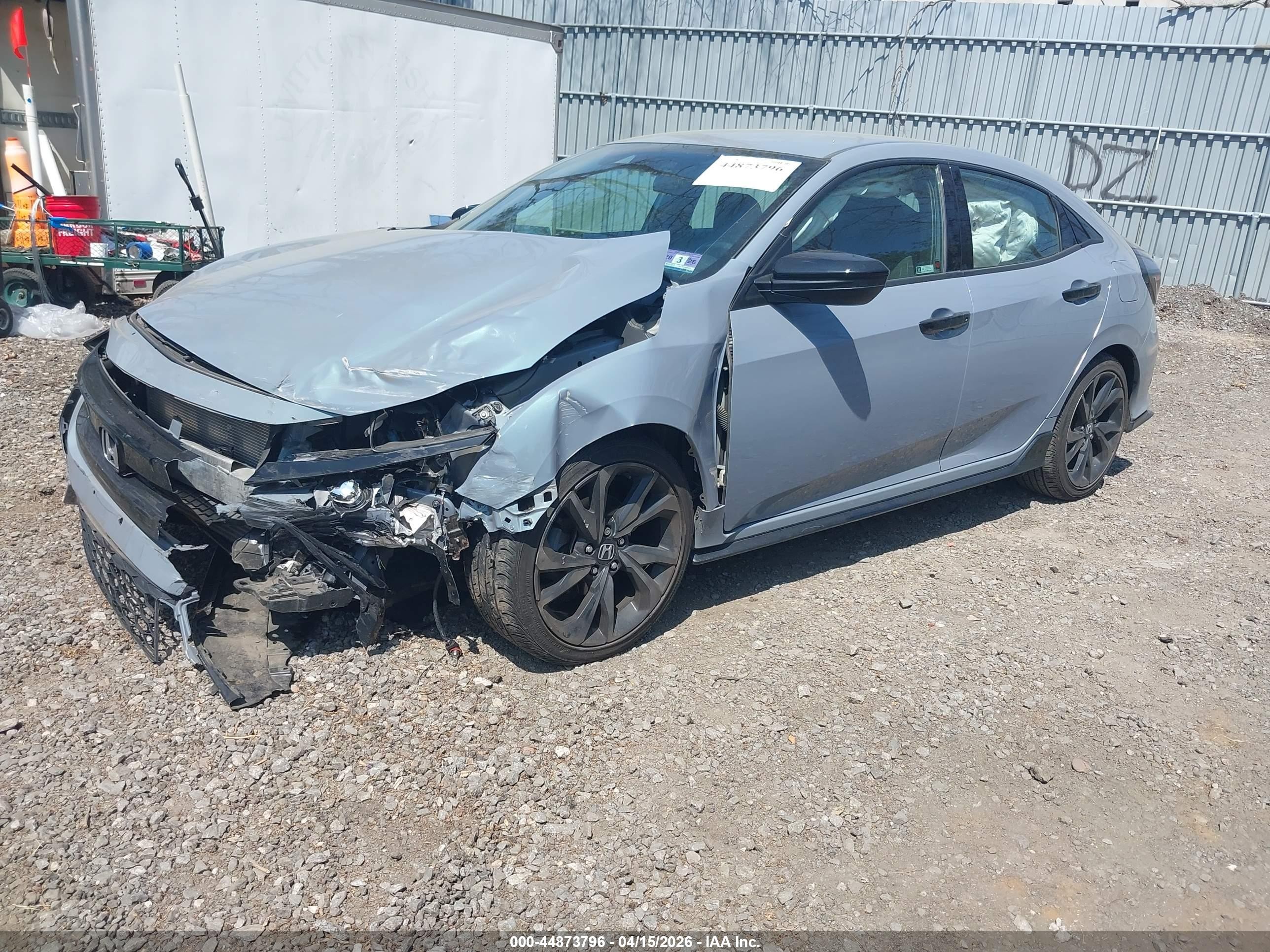 2019 Honda Civic Sport Синий vin: SHHFK7H40KU408215