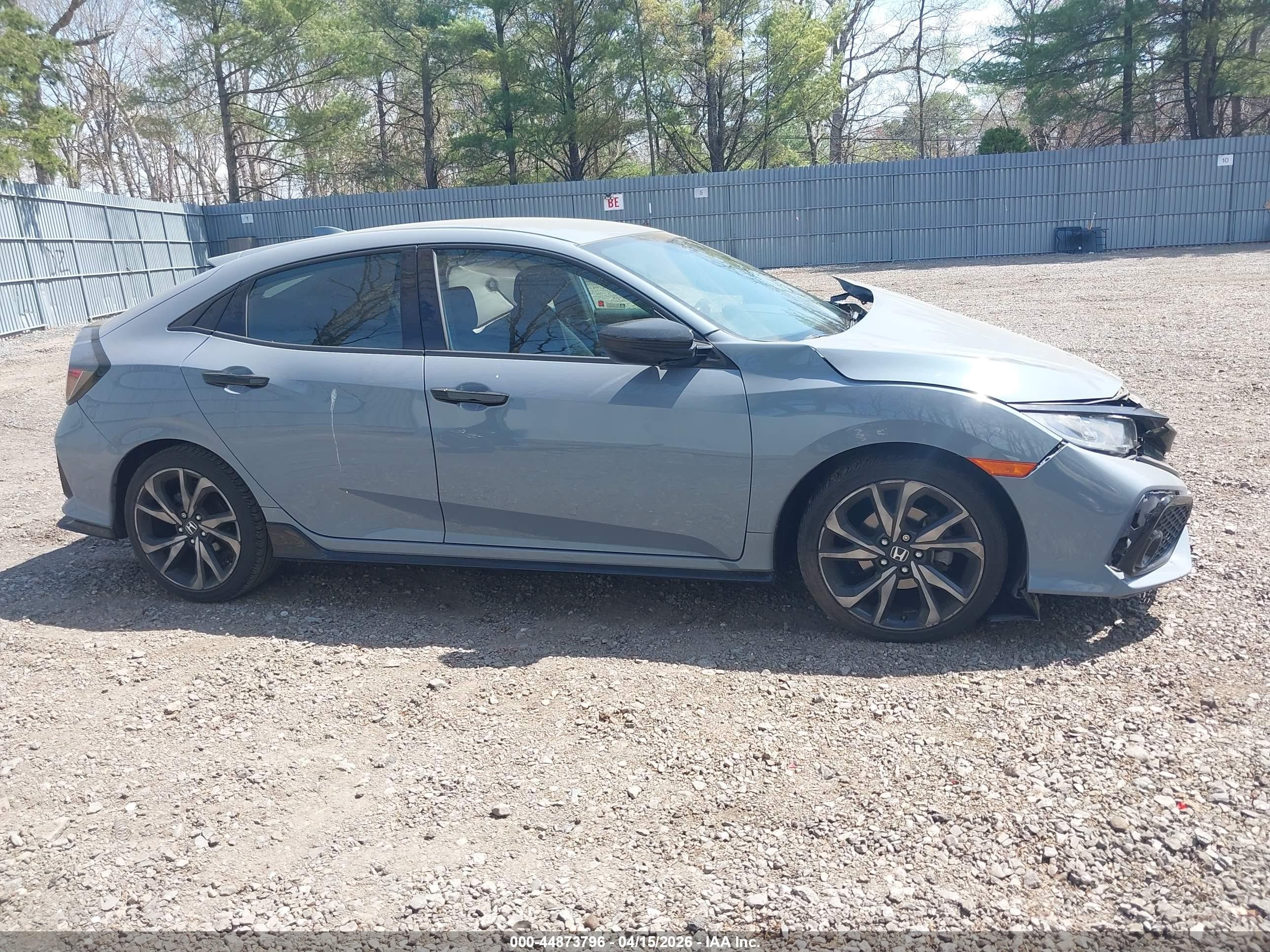 2019 Honda Civic Sport Синий vin: SHHFK7H40KU408215