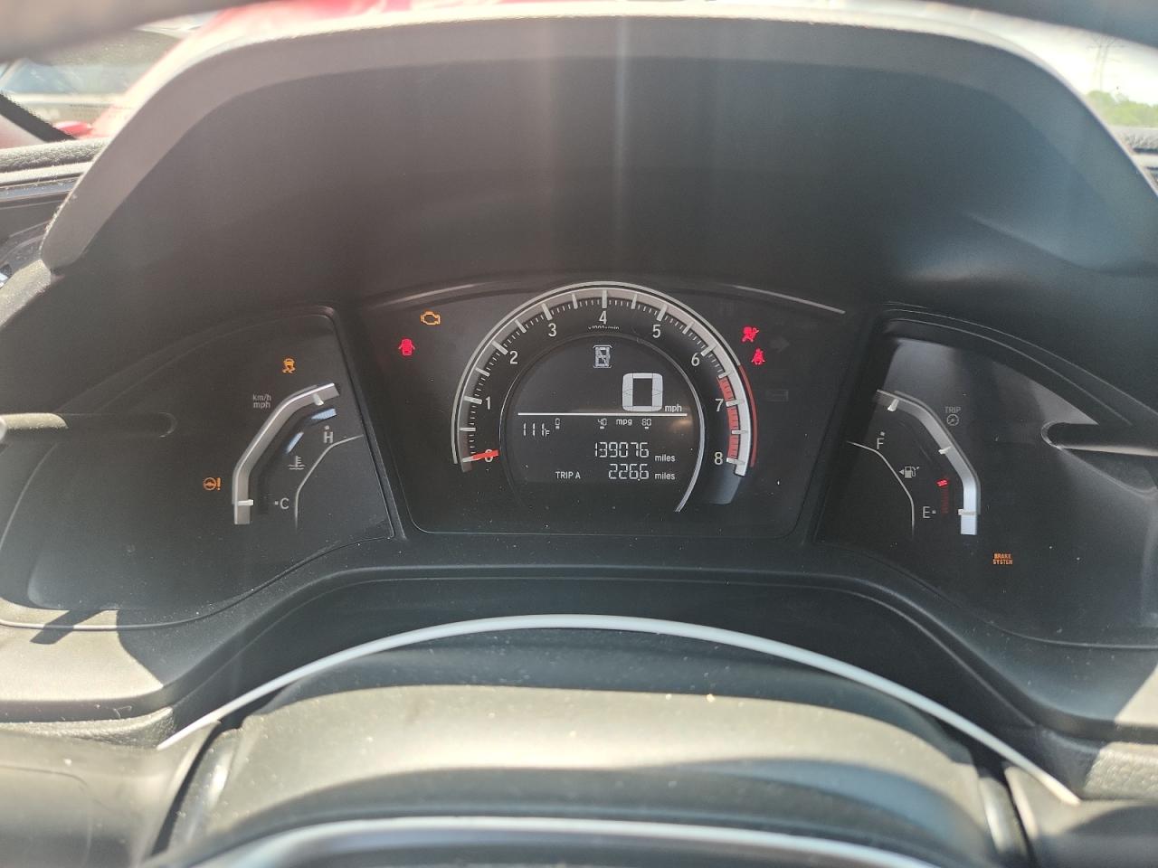 2017 Honda Civic Sport Red vin: SHHFK7H41HU225785