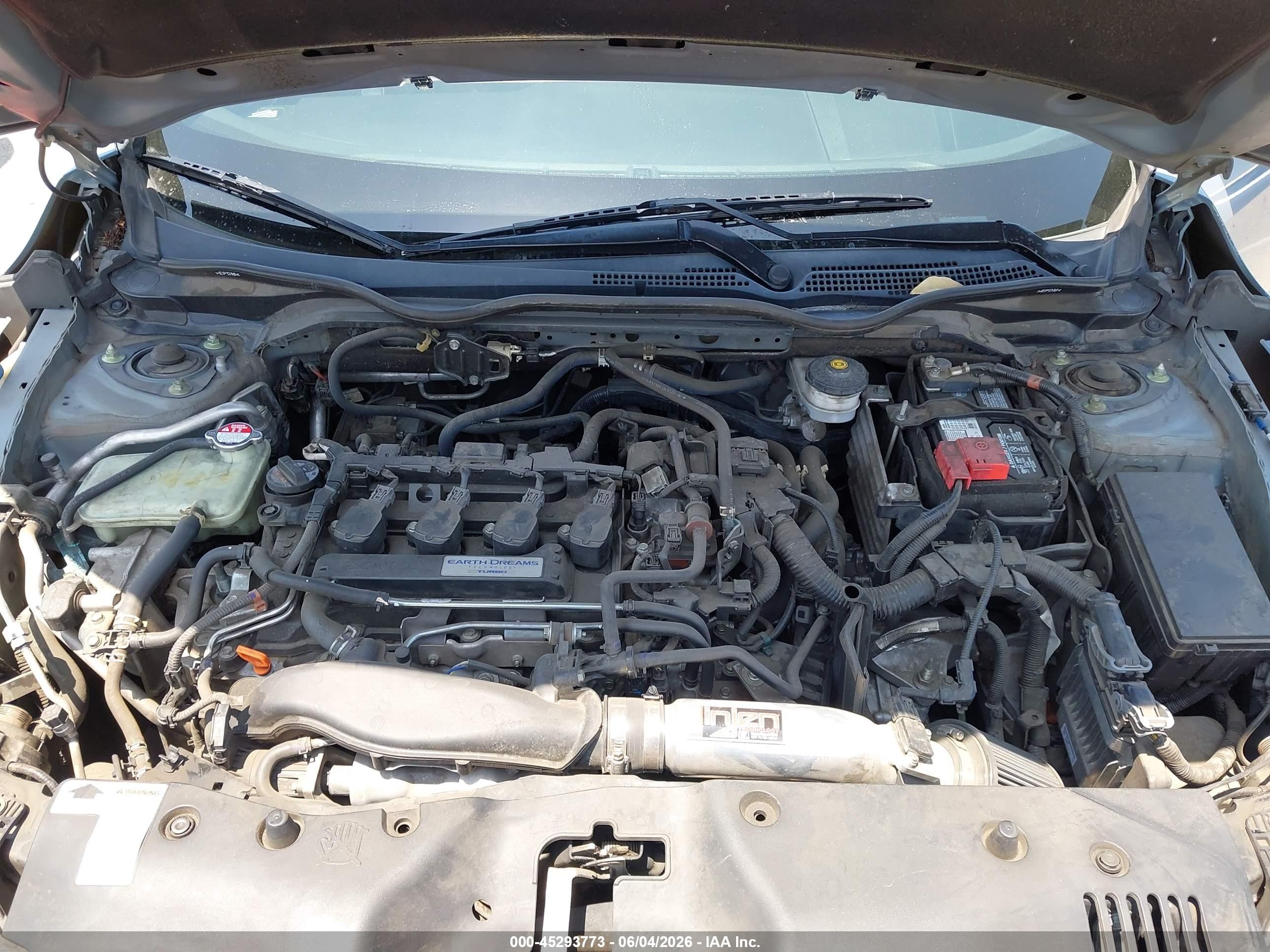 2018 Honda Civic Sport Gray vin: SHHFK7H41JU416628