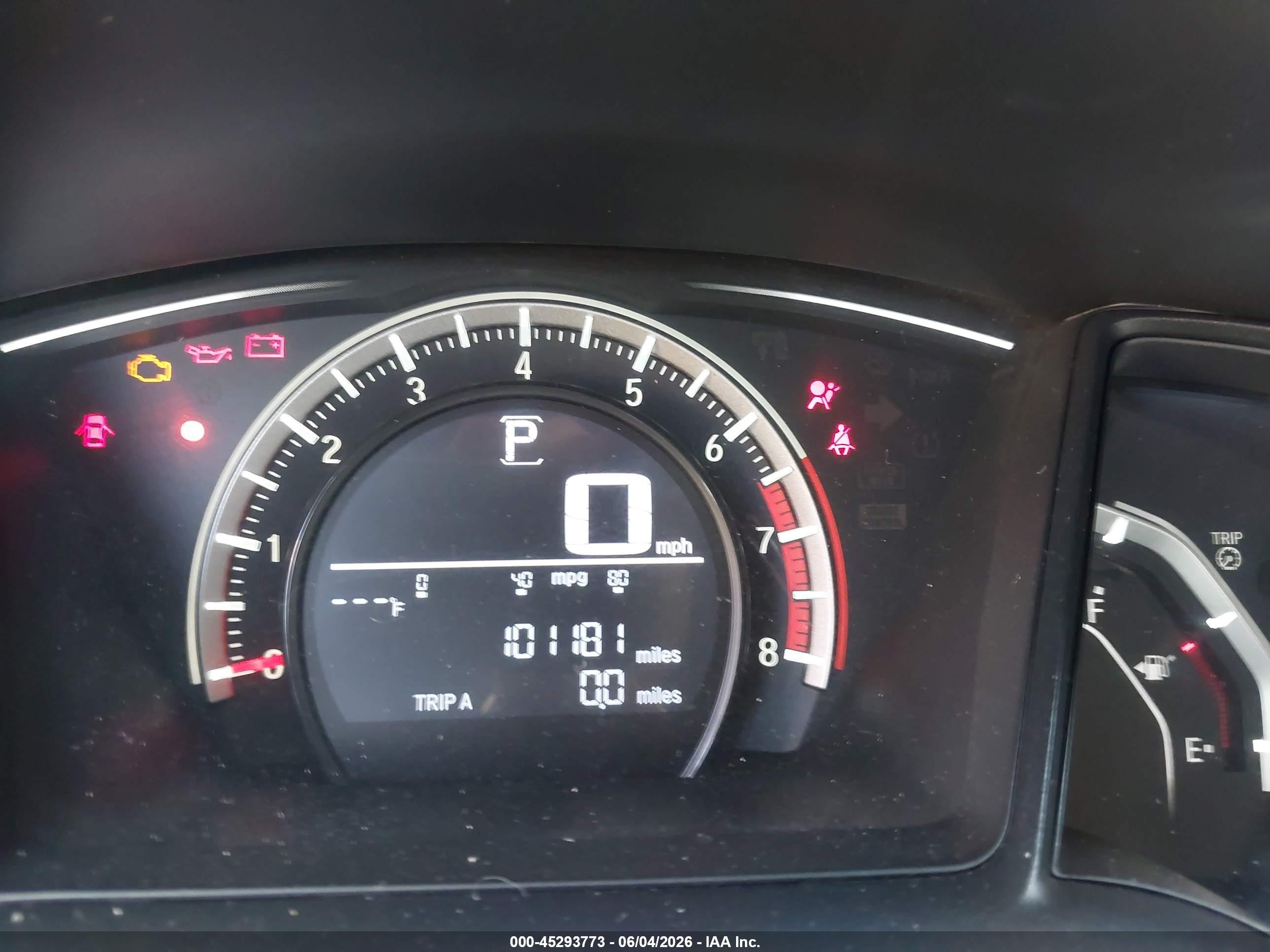 2018 Honda Civic Sport Gray vin: SHHFK7H41JU416628