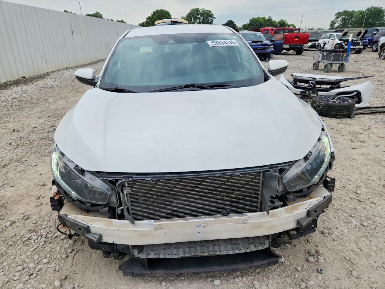 2020 Honda Civic Sport White vin: SHHFK7H41LU219879