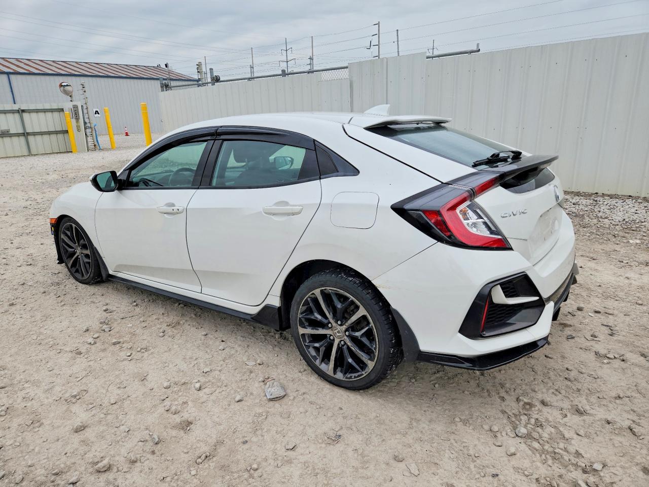 2020 Honda Civic Sport White vin: SHHFK7H41LU219879