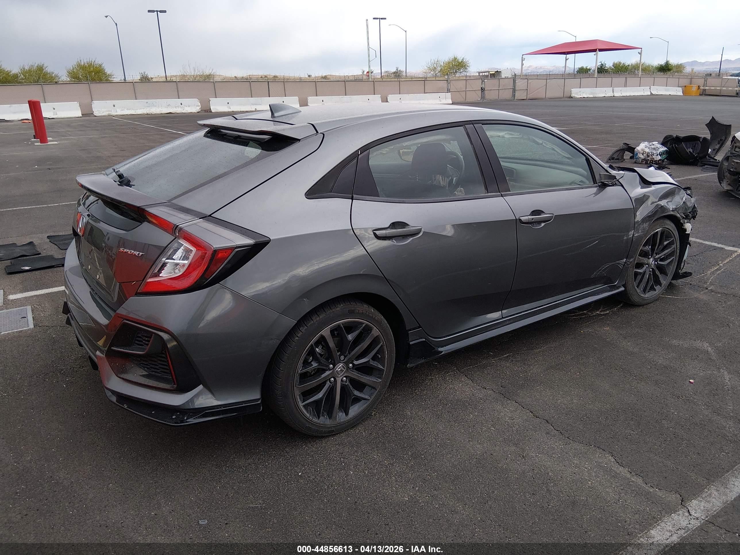 2020 Honda Civic Sport Gray vin: SHHFK7H42LU211970