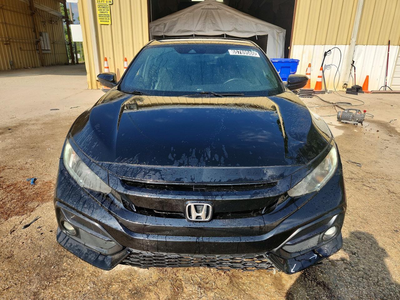 2021 Honda Civic Sport Black vin: SHHFK7H42MU223344