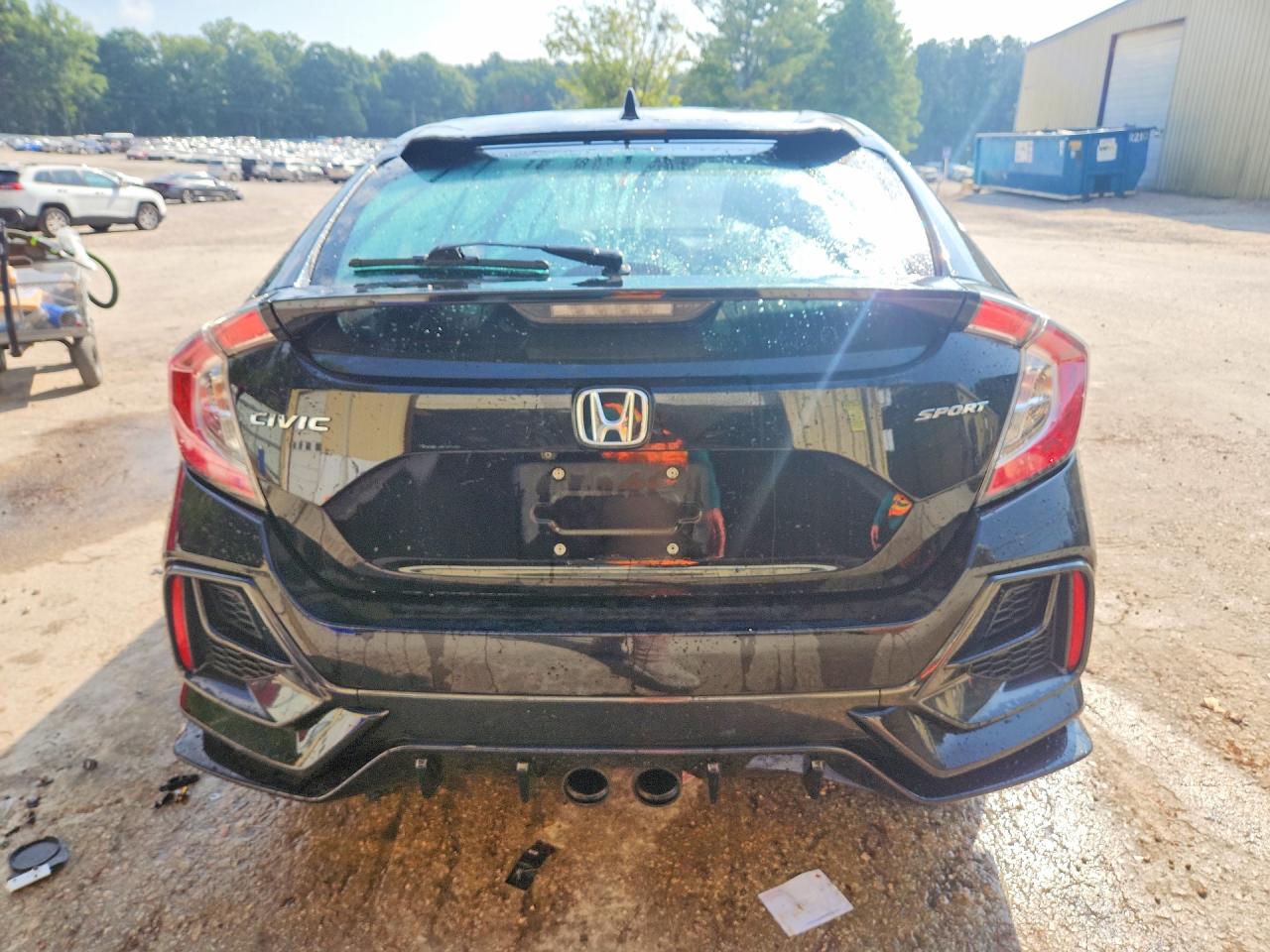 2021 Honda Civic Sport Black vin: SHHFK7H42MU223344