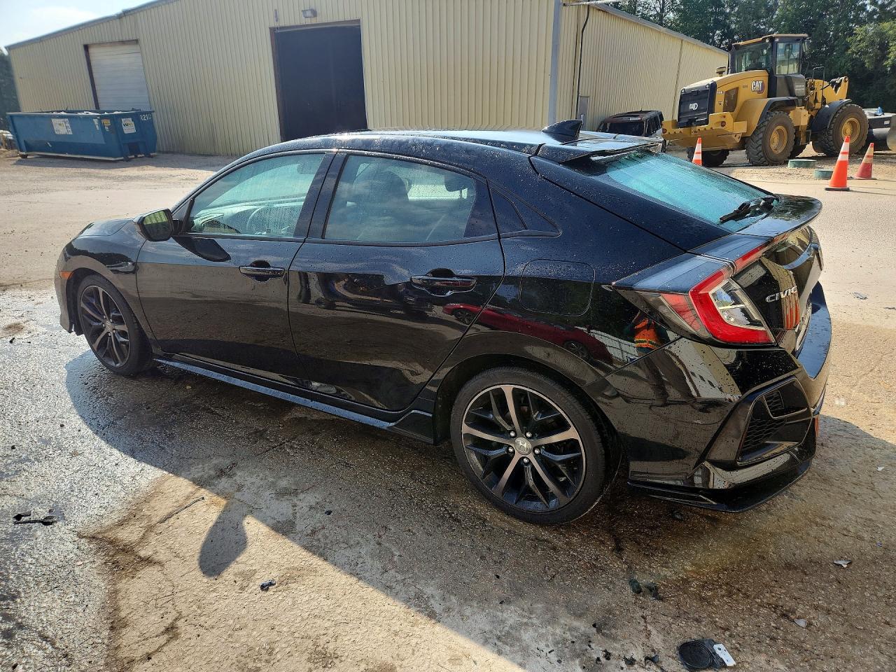 2021 Honda Civic Sport Black vin: SHHFK7H42MU223344