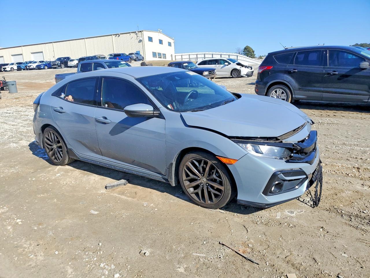 2021 Honda Civic Sport Gray vin: SHHFK7H42MU229998
