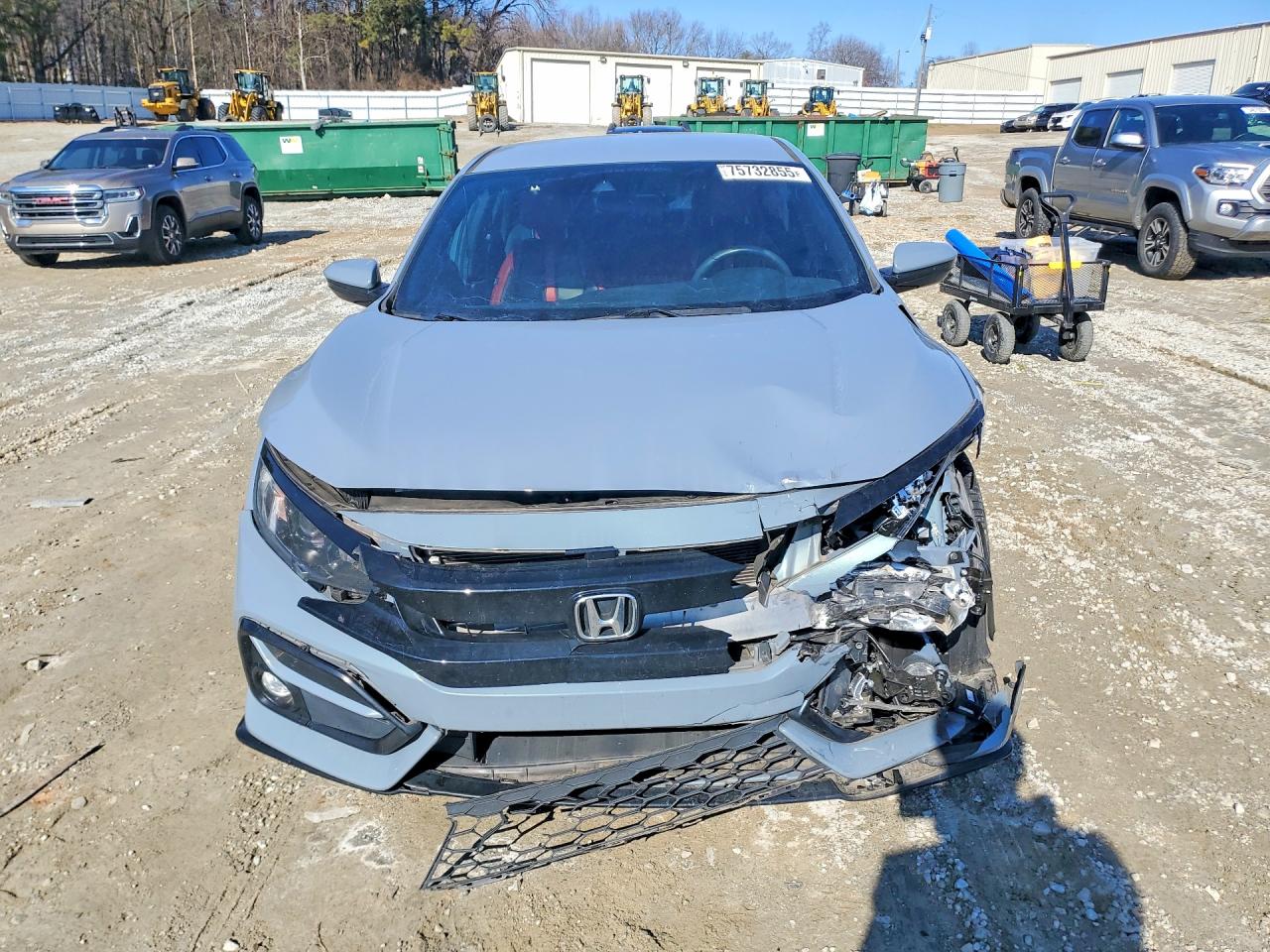 2021 Honda Civic Sport Gray vin: SHHFK7H42MU229998