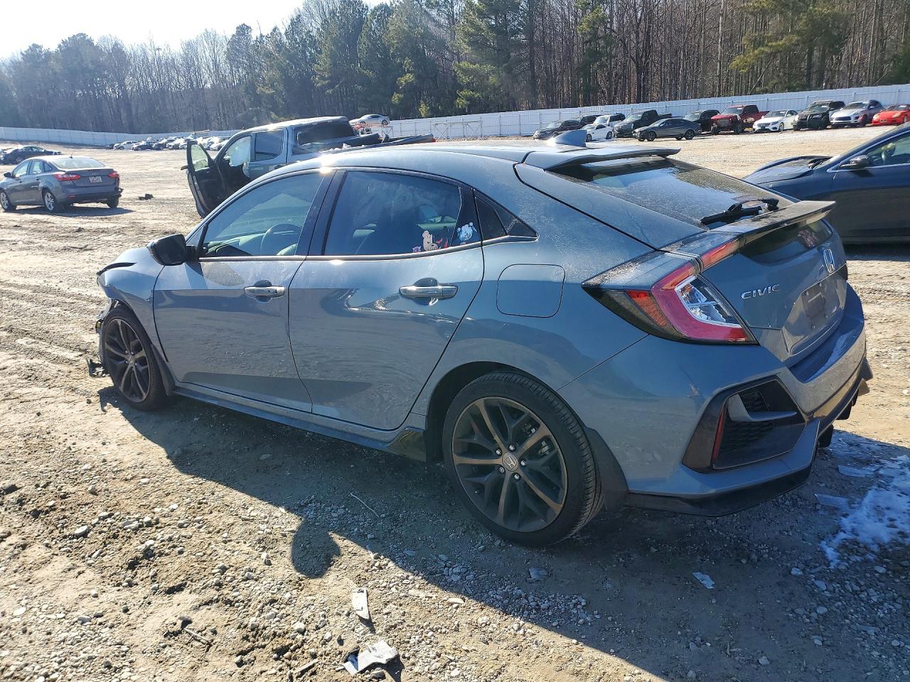 2021 Honda Civic Sport Gray vin: SHHFK7H42MU229998