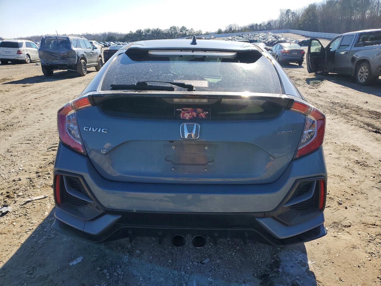 2021 Honda Civic Sport Gray vin: SHHFK7H42MU229998