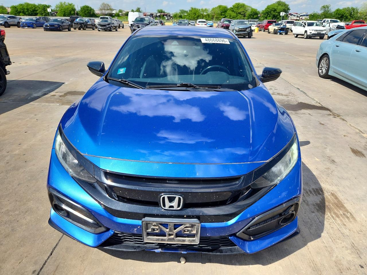 2020 Honda Civic Sport Blue vin: SHHFK7H44LU208908