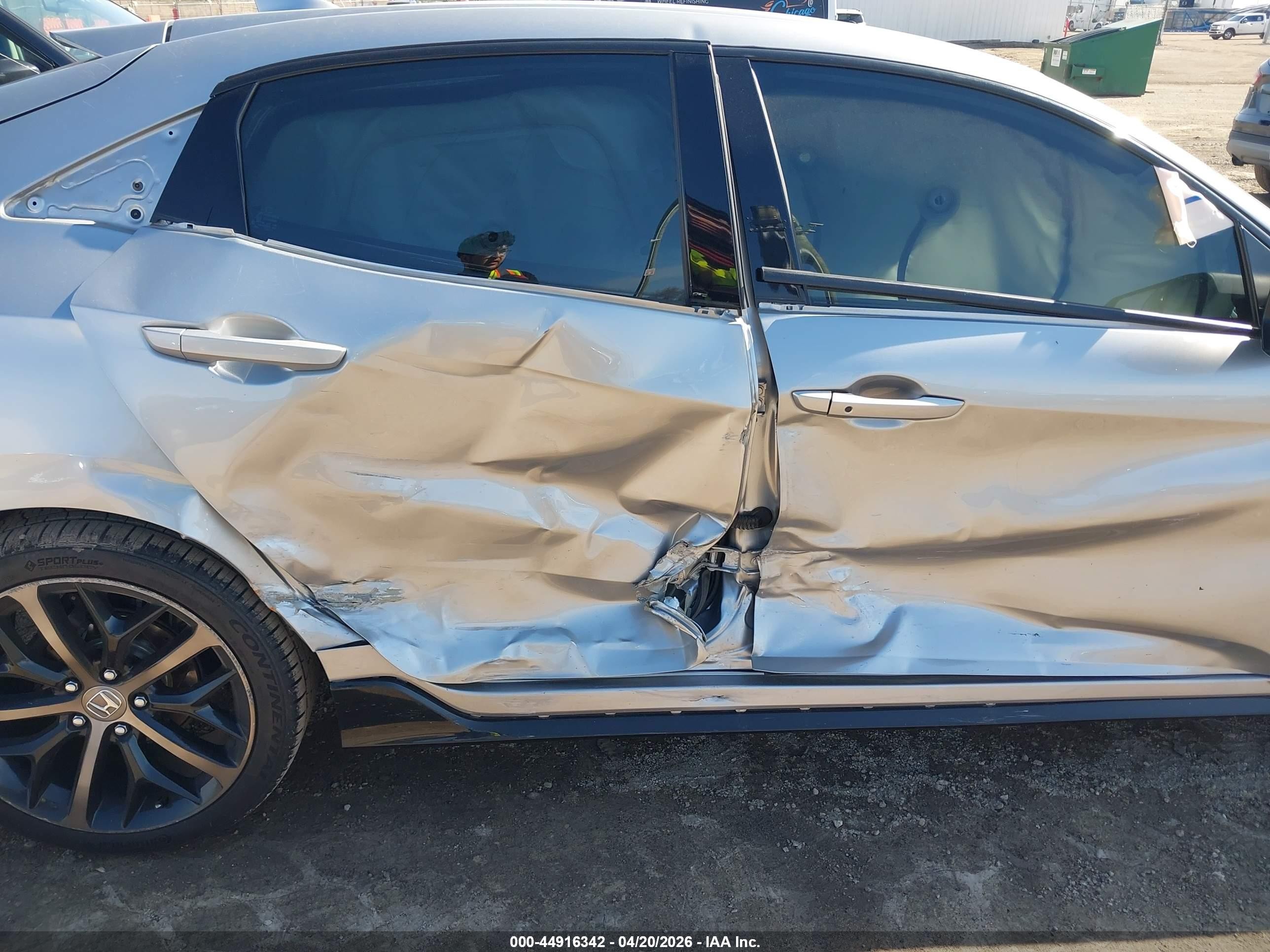 2021 Honda Civic Sport Silver vin: SHHFK7H44MU218985