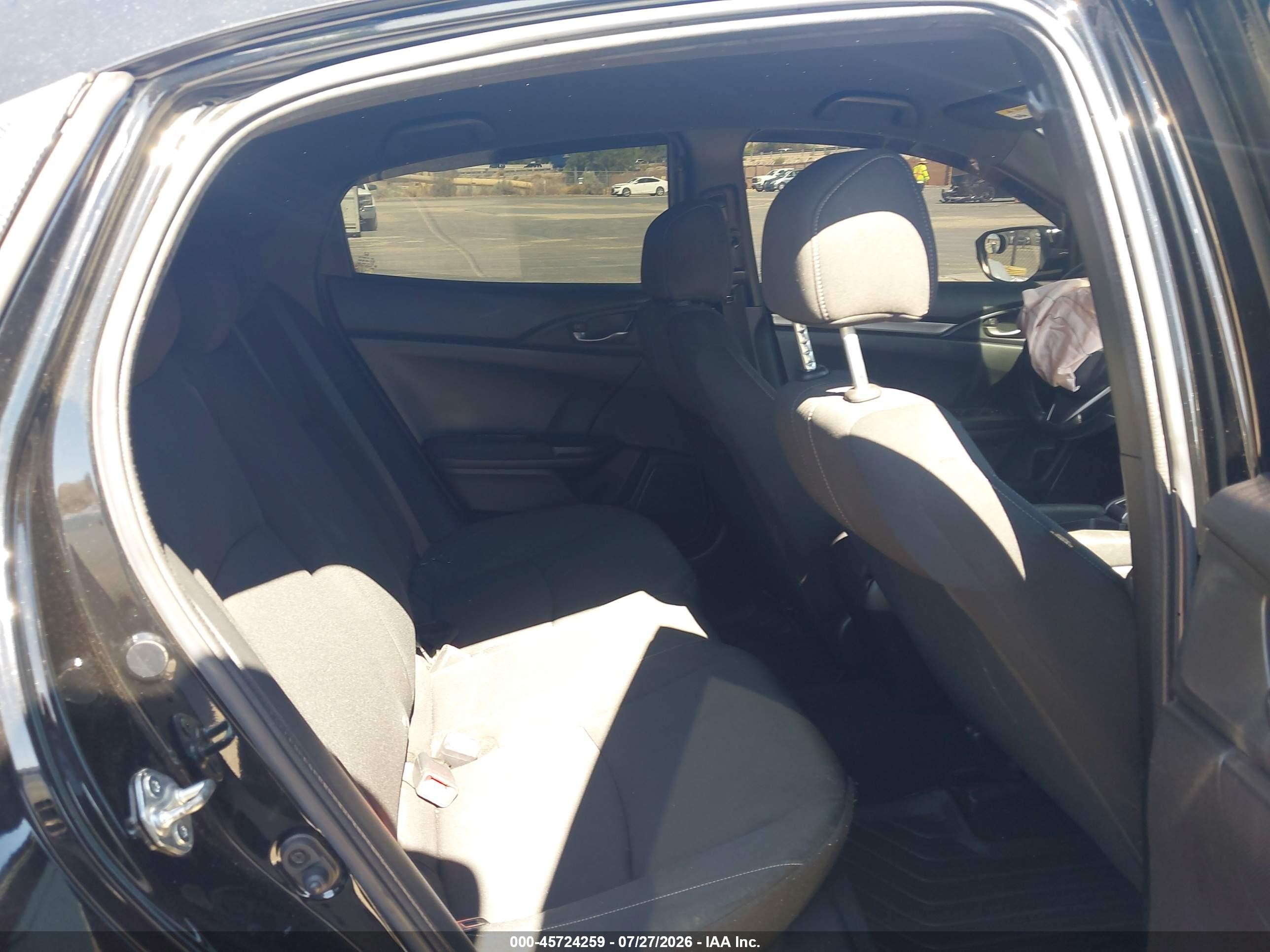 2018 Honda Civic Sport Black vin: SHHFK7H45JU411755
