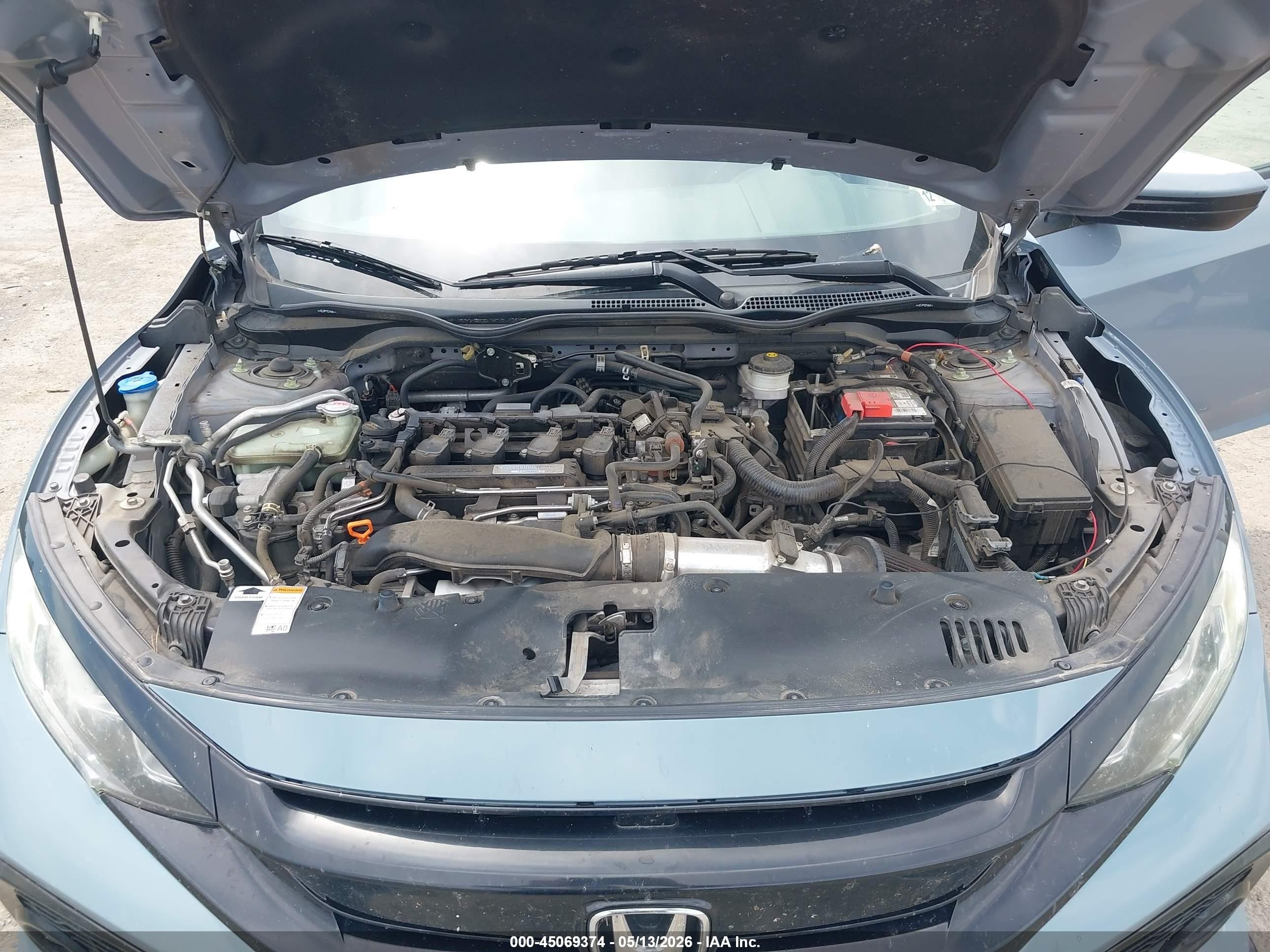 2019 Honda Civic Sport Blue vin: SHHFK7H45KU206714
