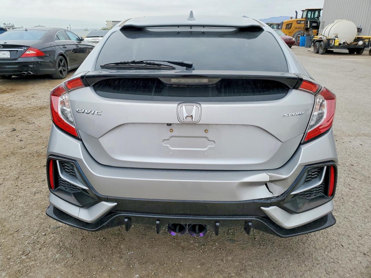 2021 Honda Civic Sport Серебряный vin: SHHFK7H45MU219255