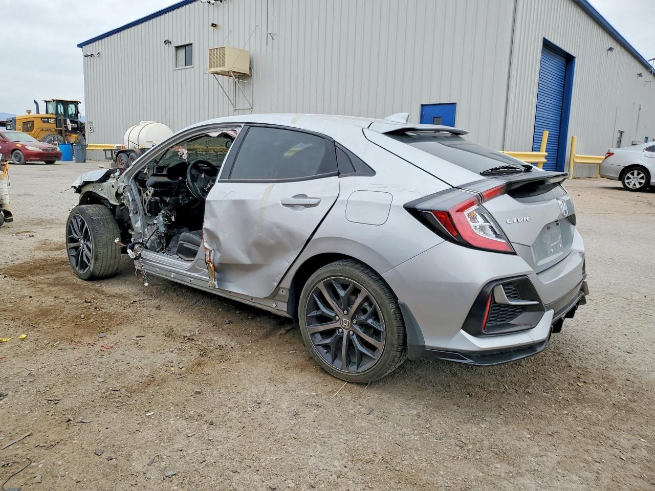 2021 Honda Civic Sport Серебряный vin: SHHFK7H45MU219255