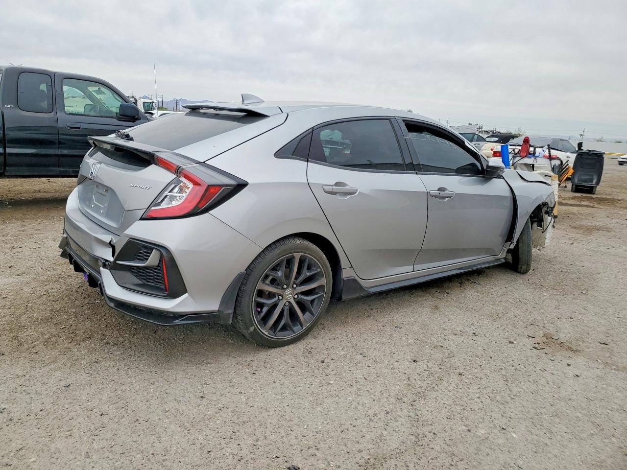 2021 Honda Civic Sport Серебряный vin: SHHFK7H45MU219255