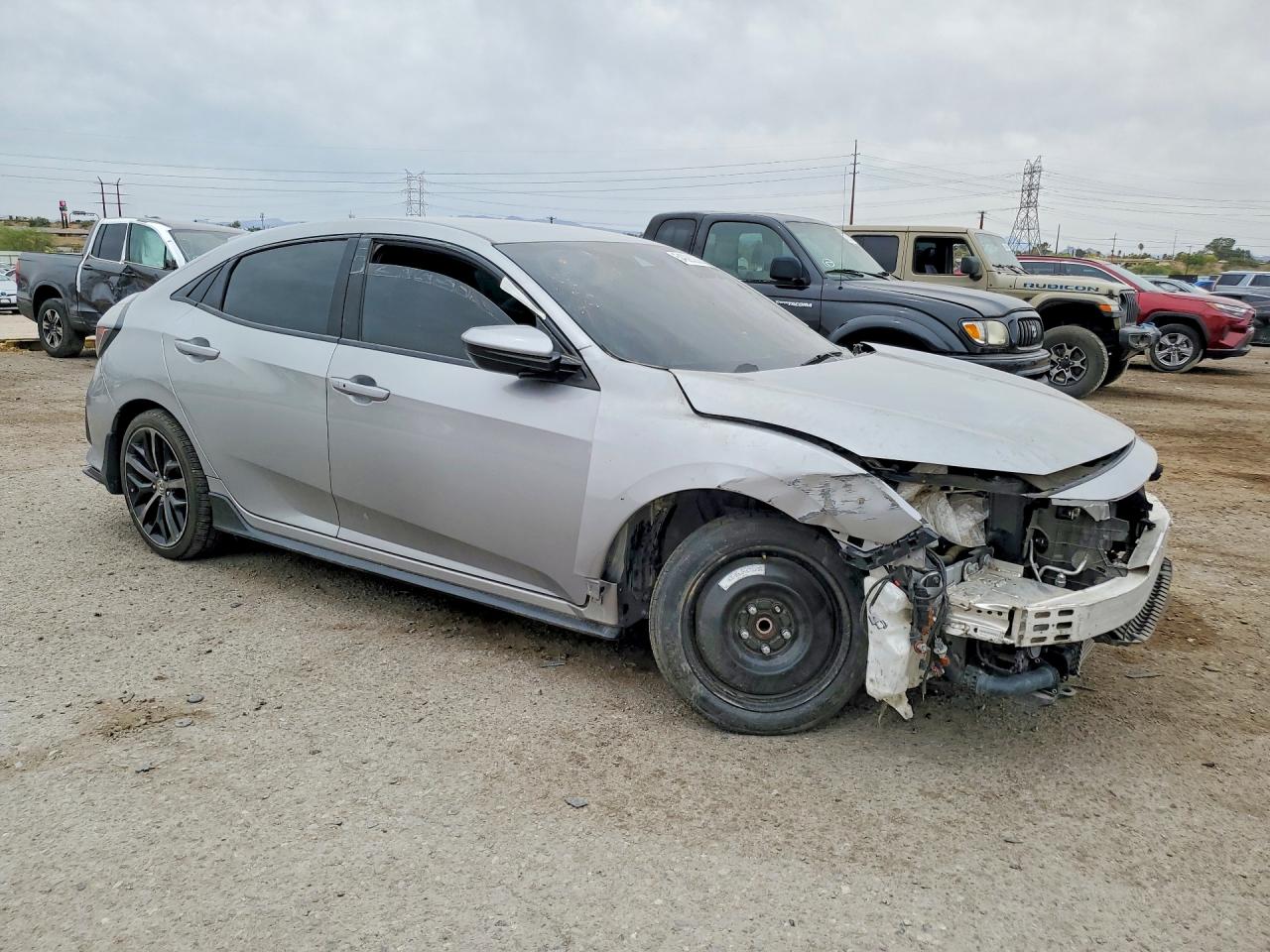 2021 Honda Civic Sport Серебряный vin: SHHFK7H45MU219255