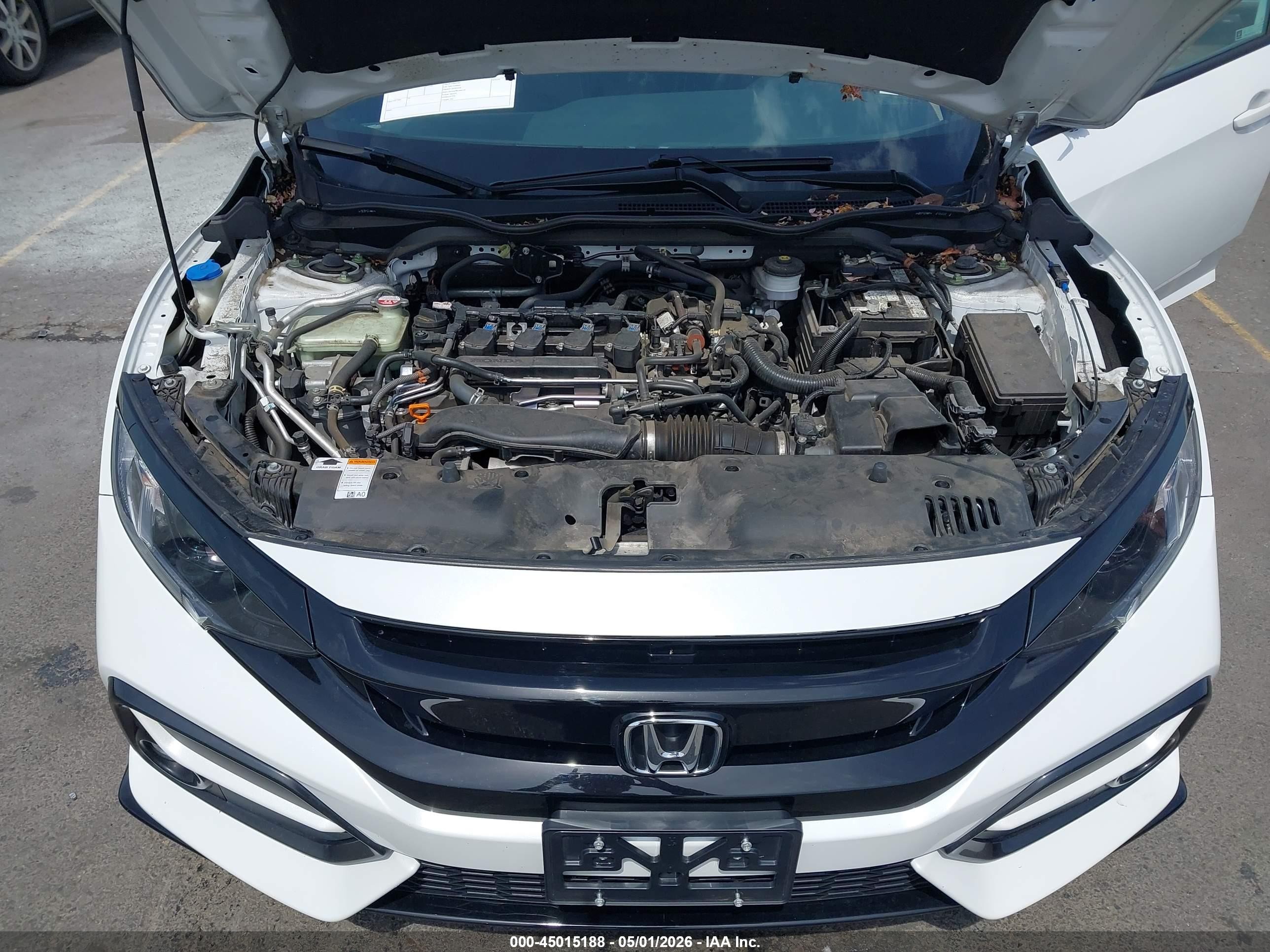 2021 Honda Civic Sport Белый vin: SHHFK7H45MU424588