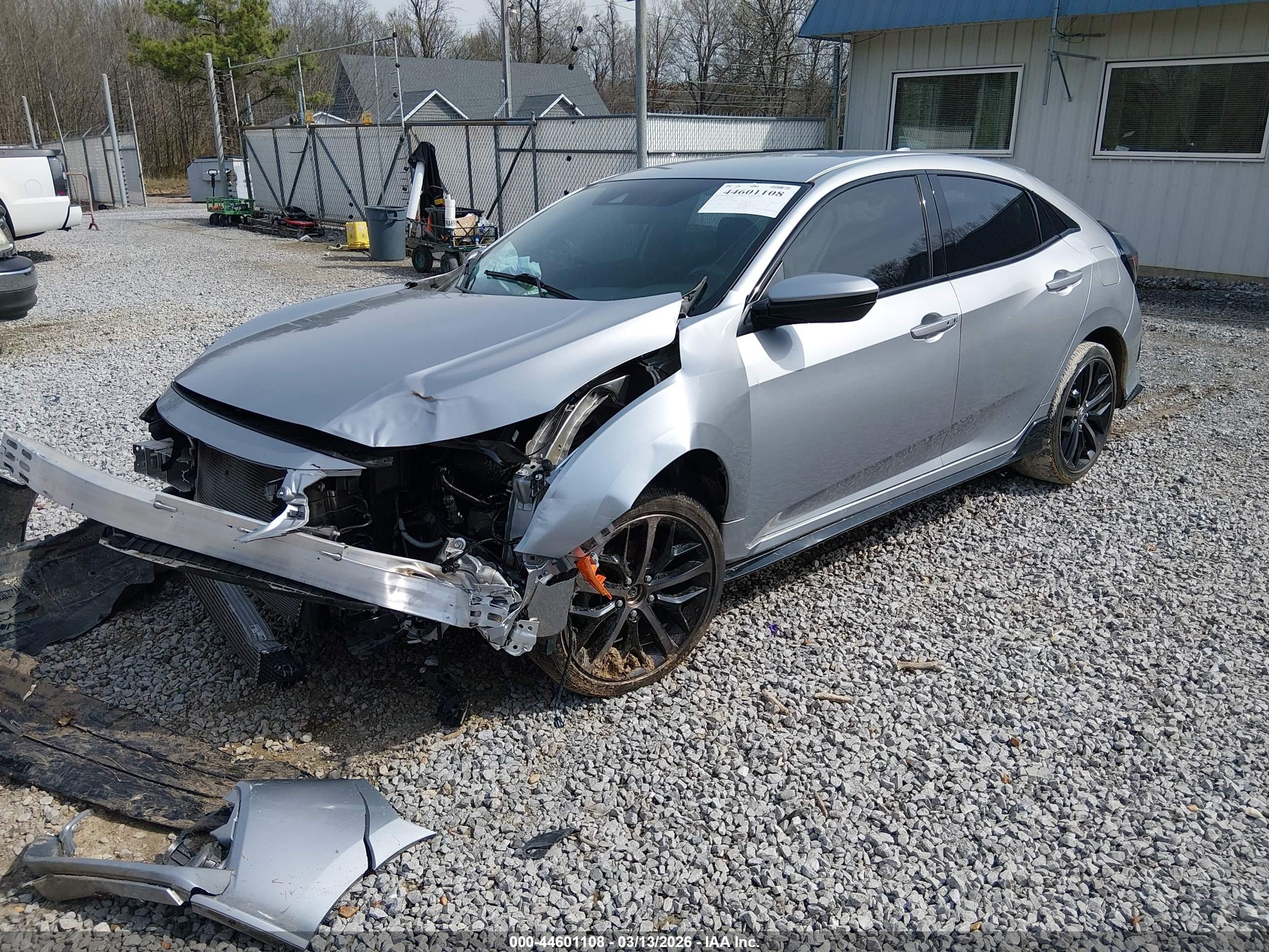 2021 Honda Civic Sport Silver vin: SHHFK7H46MU229681