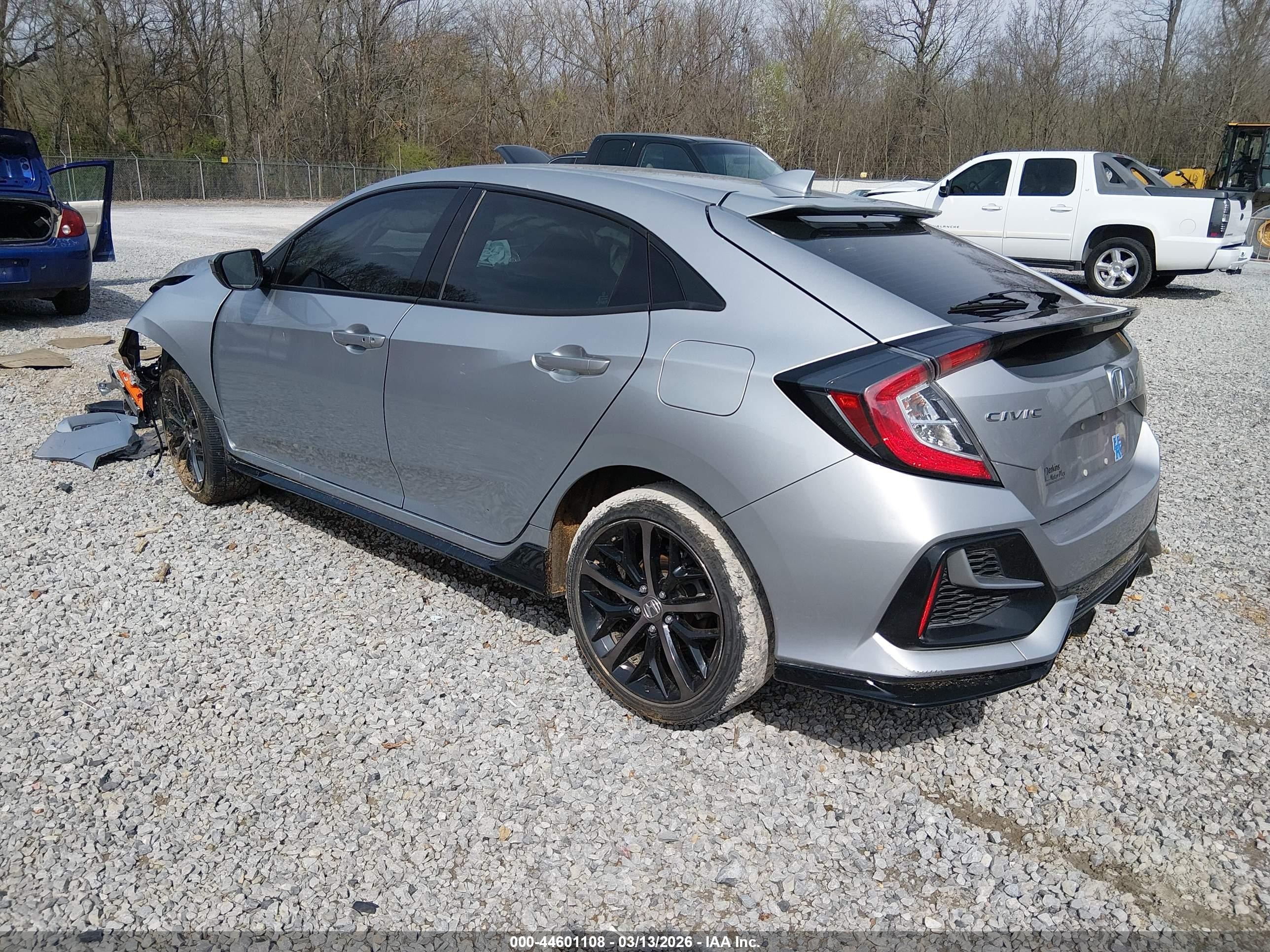 2021 Honda Civic Sport Silver vin: SHHFK7H46MU229681