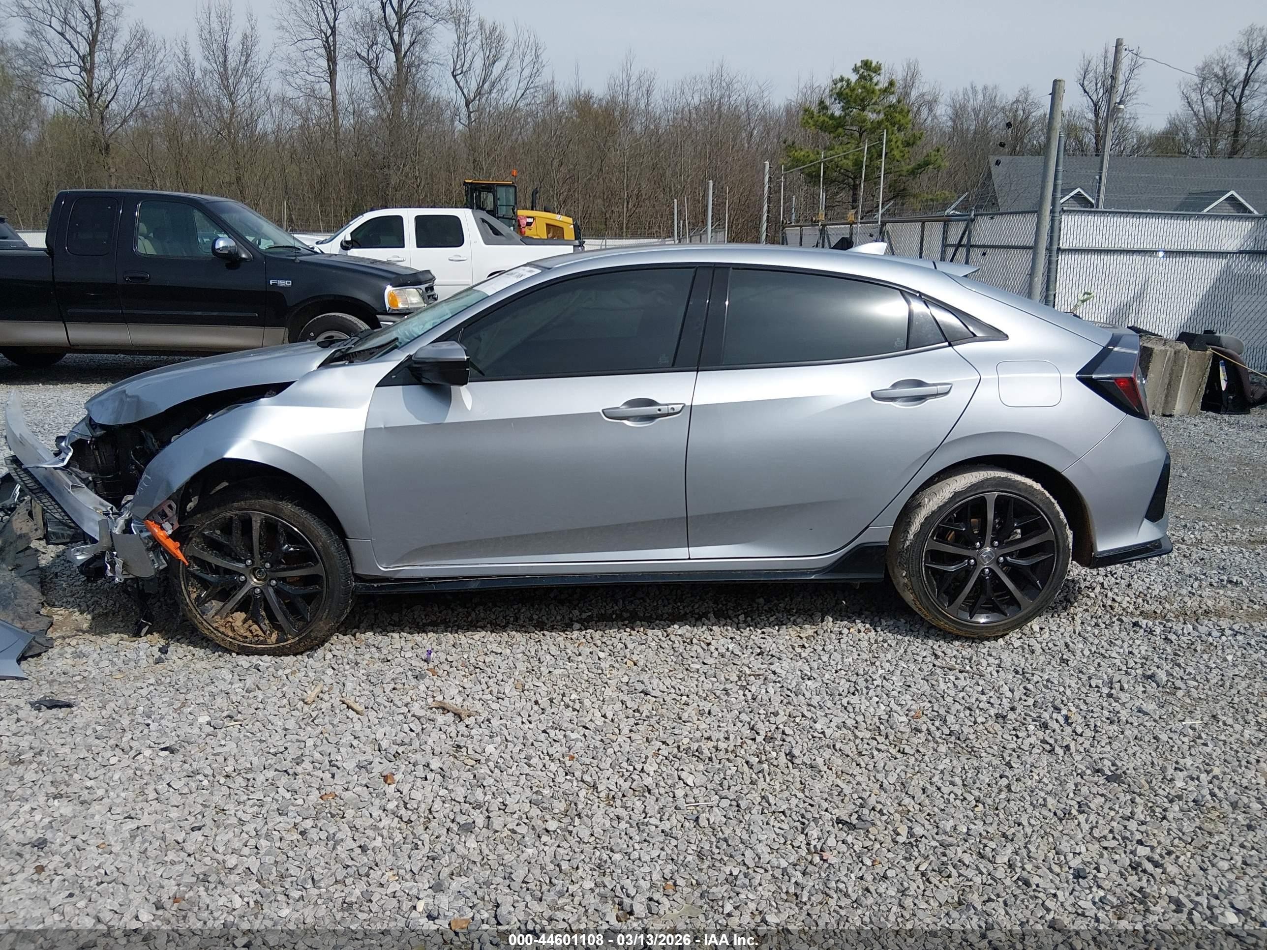 2021 Honda Civic Sport Silver vin: SHHFK7H46MU229681