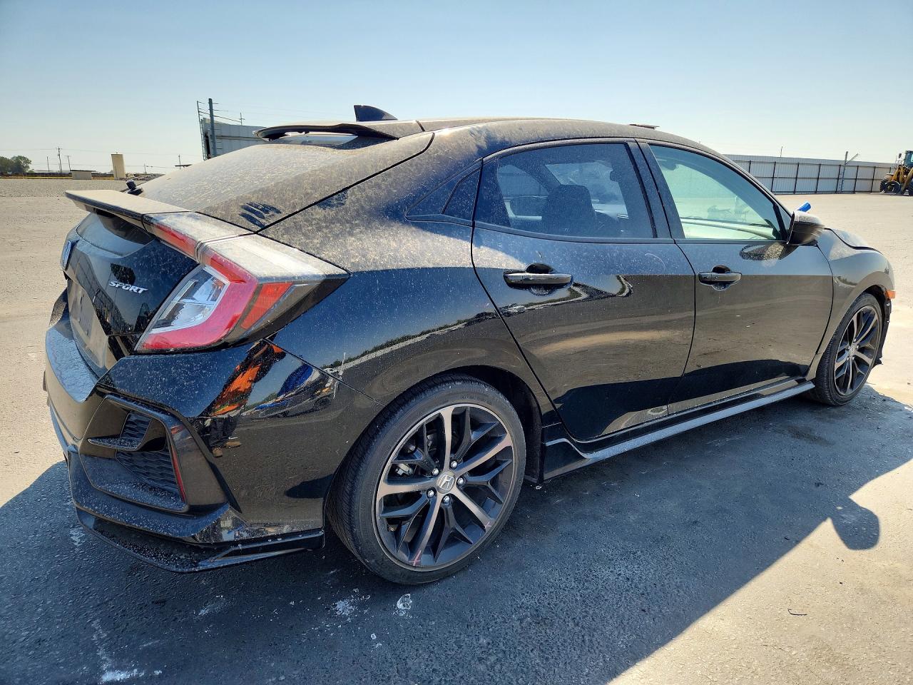 2021 Honda Civic Sport Black vin: SHHFK7H46MU409601