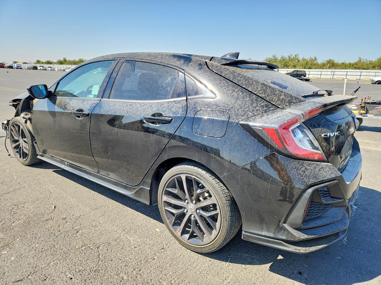 2021 Honda Civic Sport Black vin: SHHFK7H46MU409601