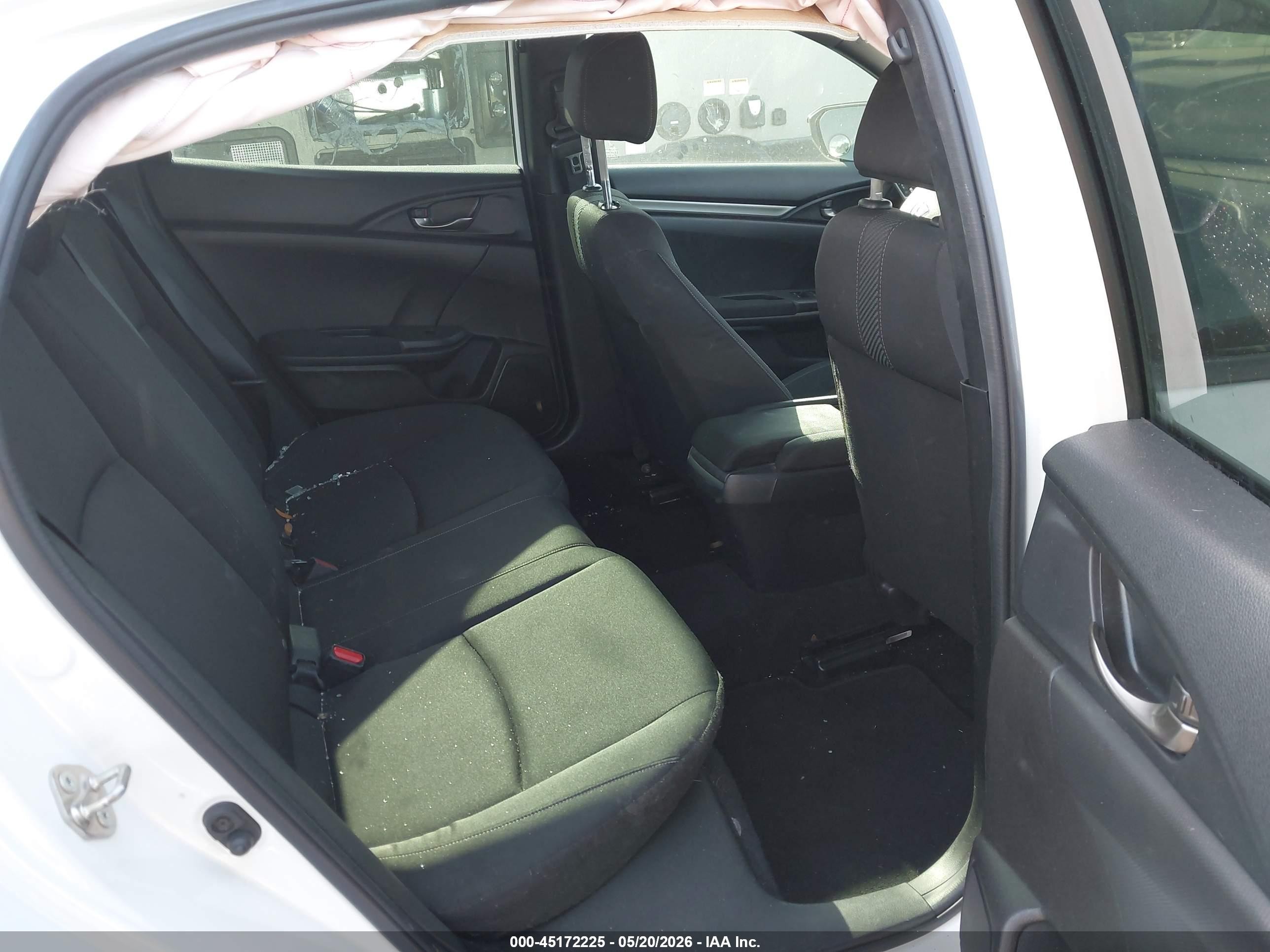2019 Honda Civic Sport White vin: SHHFK7H47KU420569