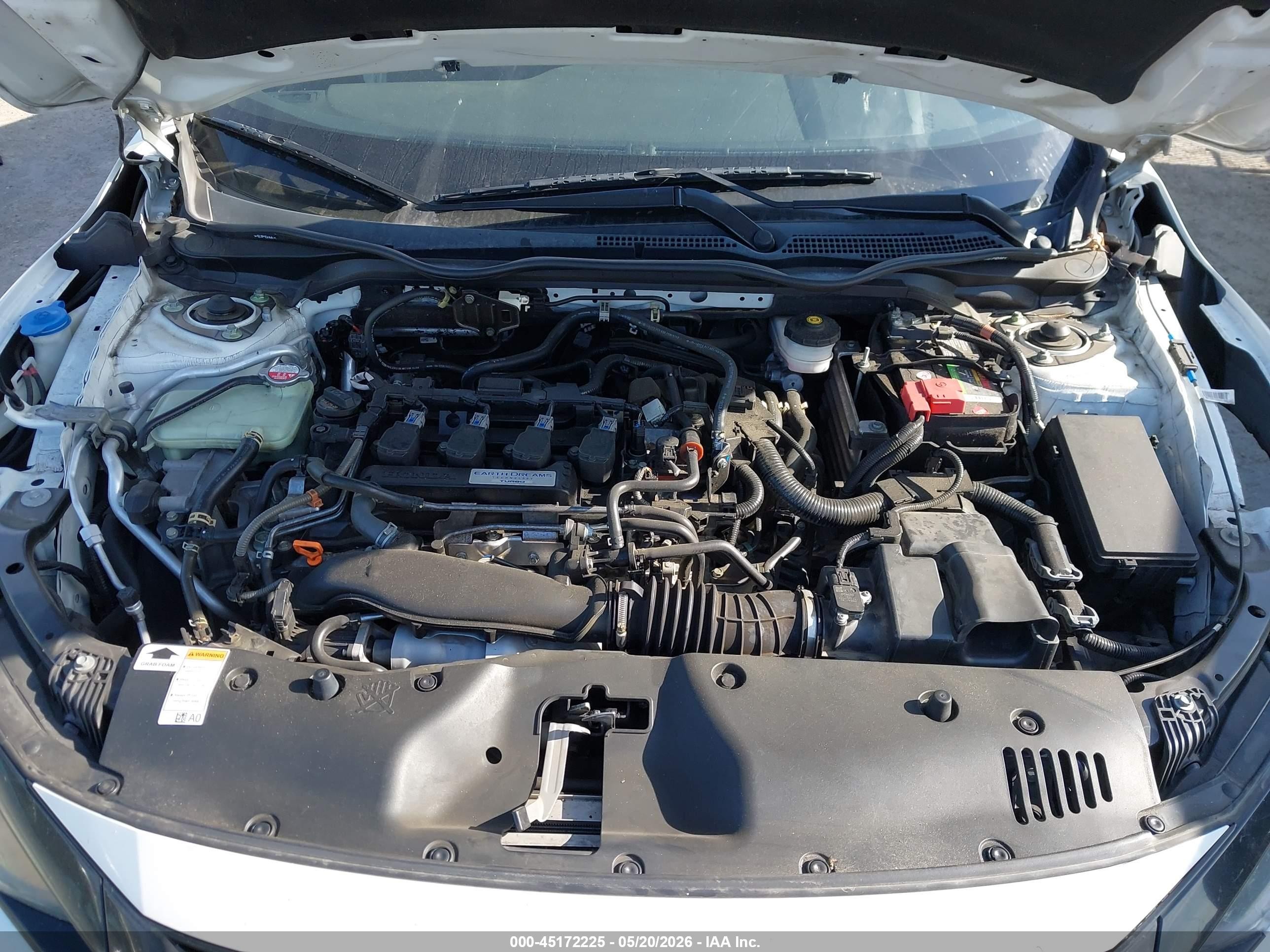 2019 Honda Civic Sport White vin: SHHFK7H47KU420569