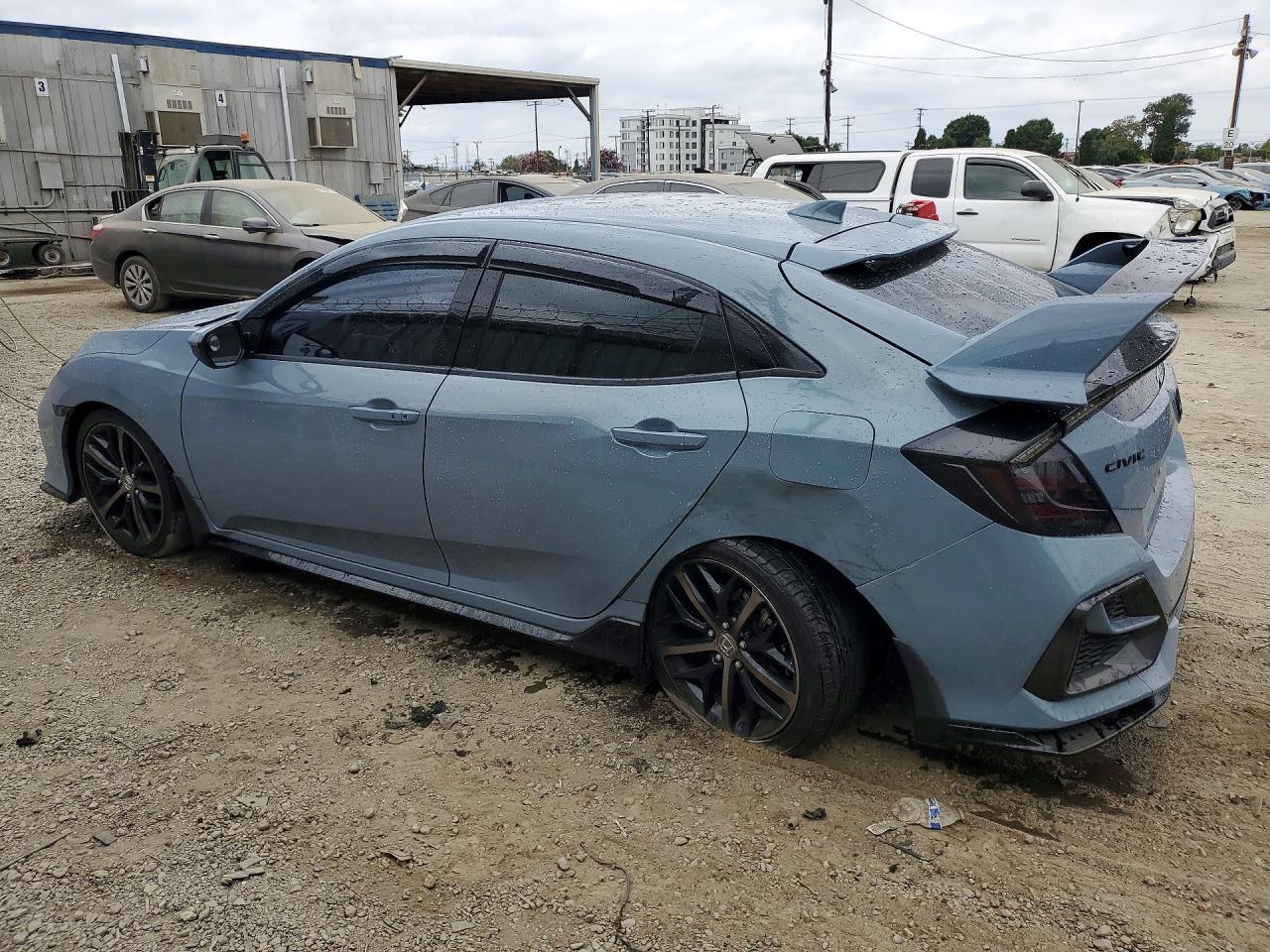 2020 Honda Civic Sport Blue vin: SHHFK7H47LU423179