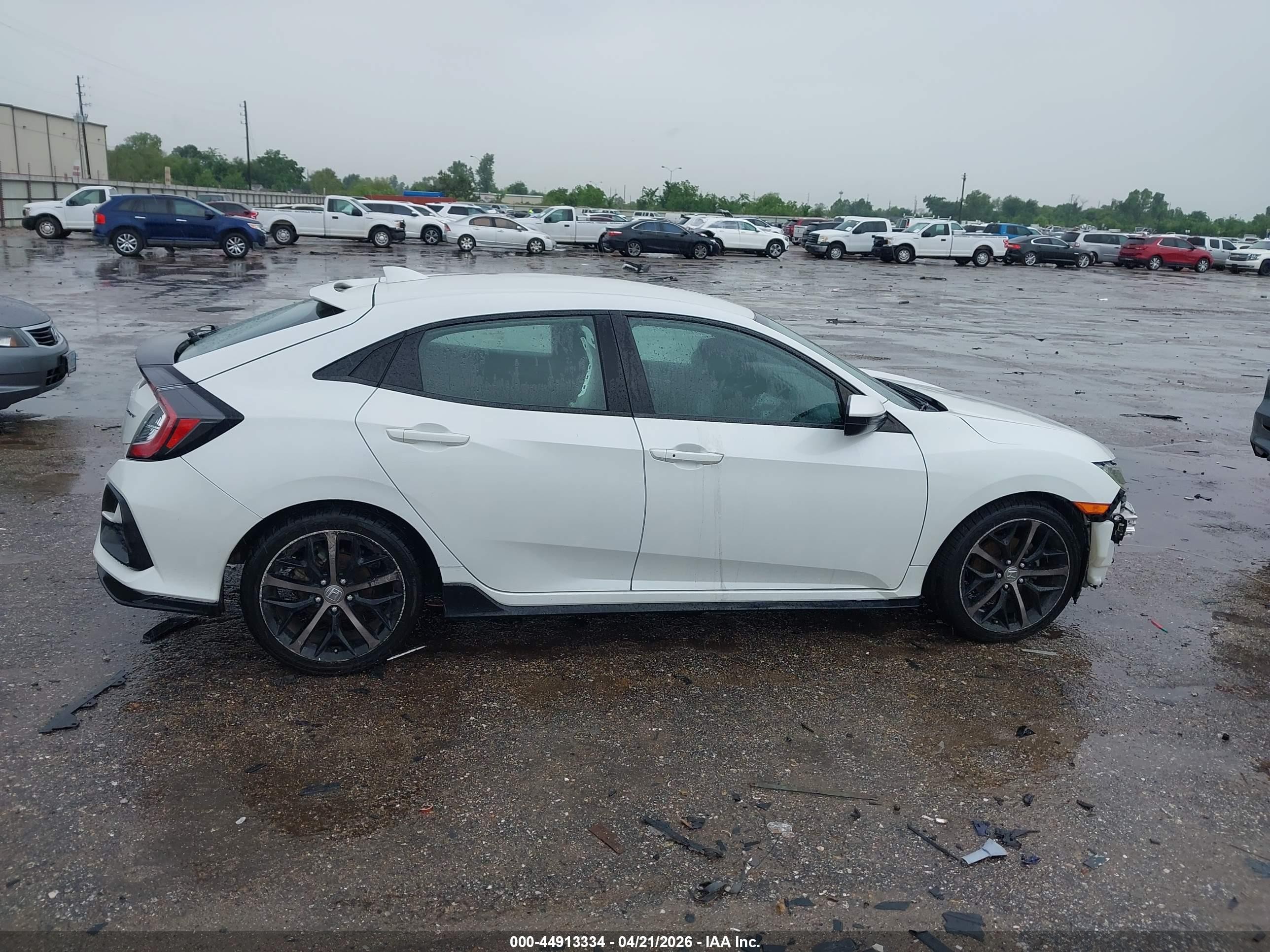 2021 Honda Civic Sport White vin: SHHFK7H47MU401569