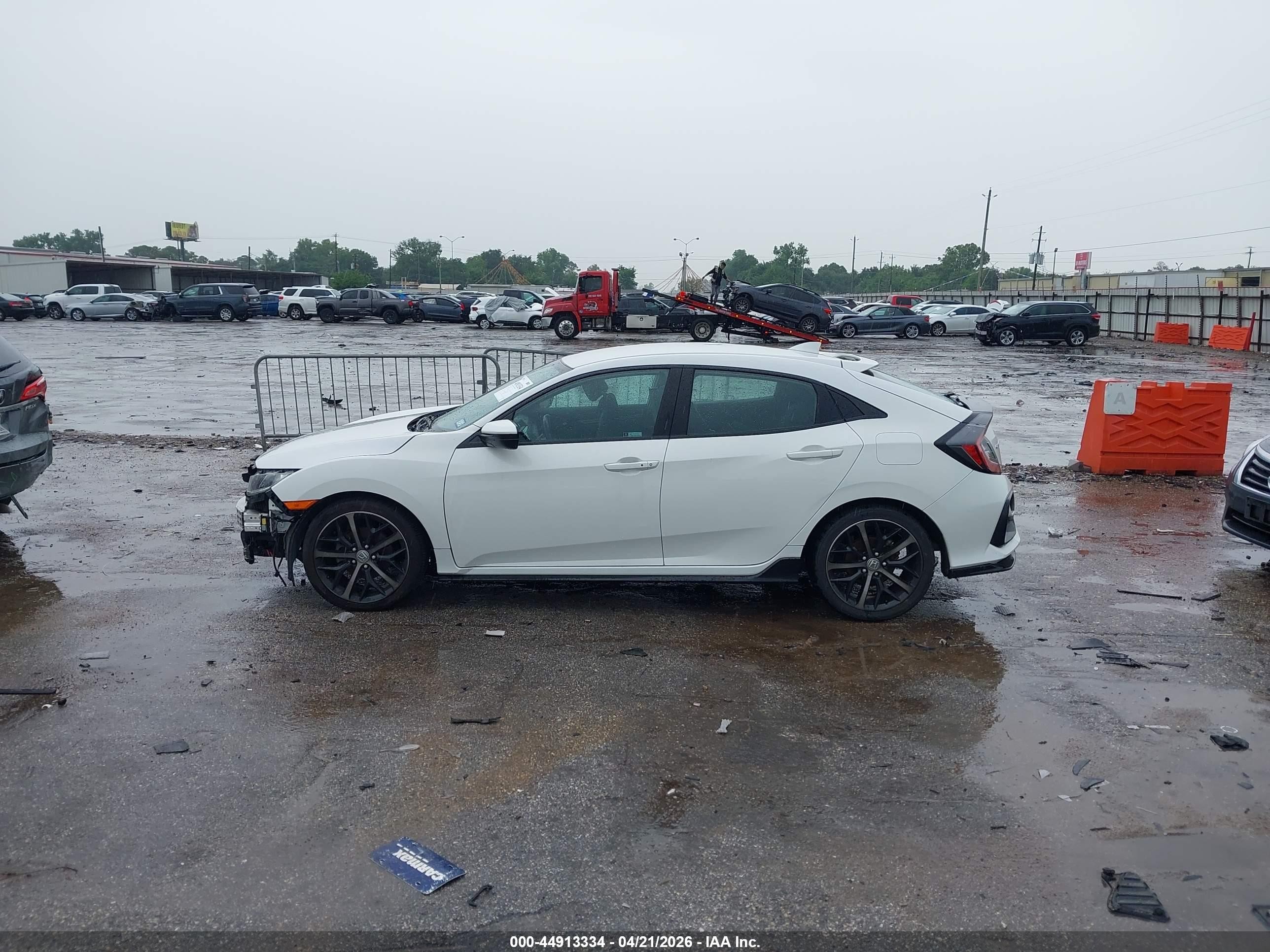 2021 Honda Civic Sport White vin: SHHFK7H47MU401569