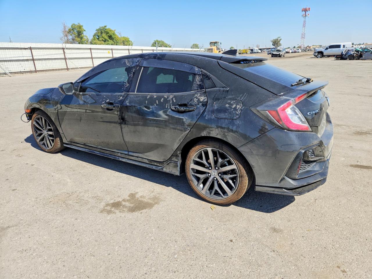 2021 Honda Civic Sport Black vin: SHHFK7H47MU408778