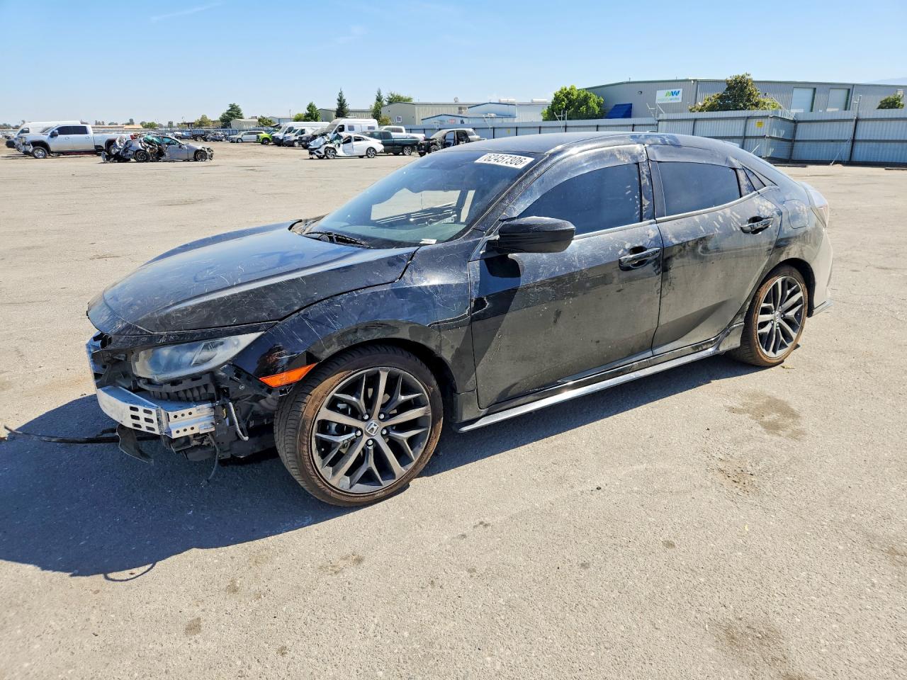 2021 Honda Civic Sport Black vin: SHHFK7H47MU408778