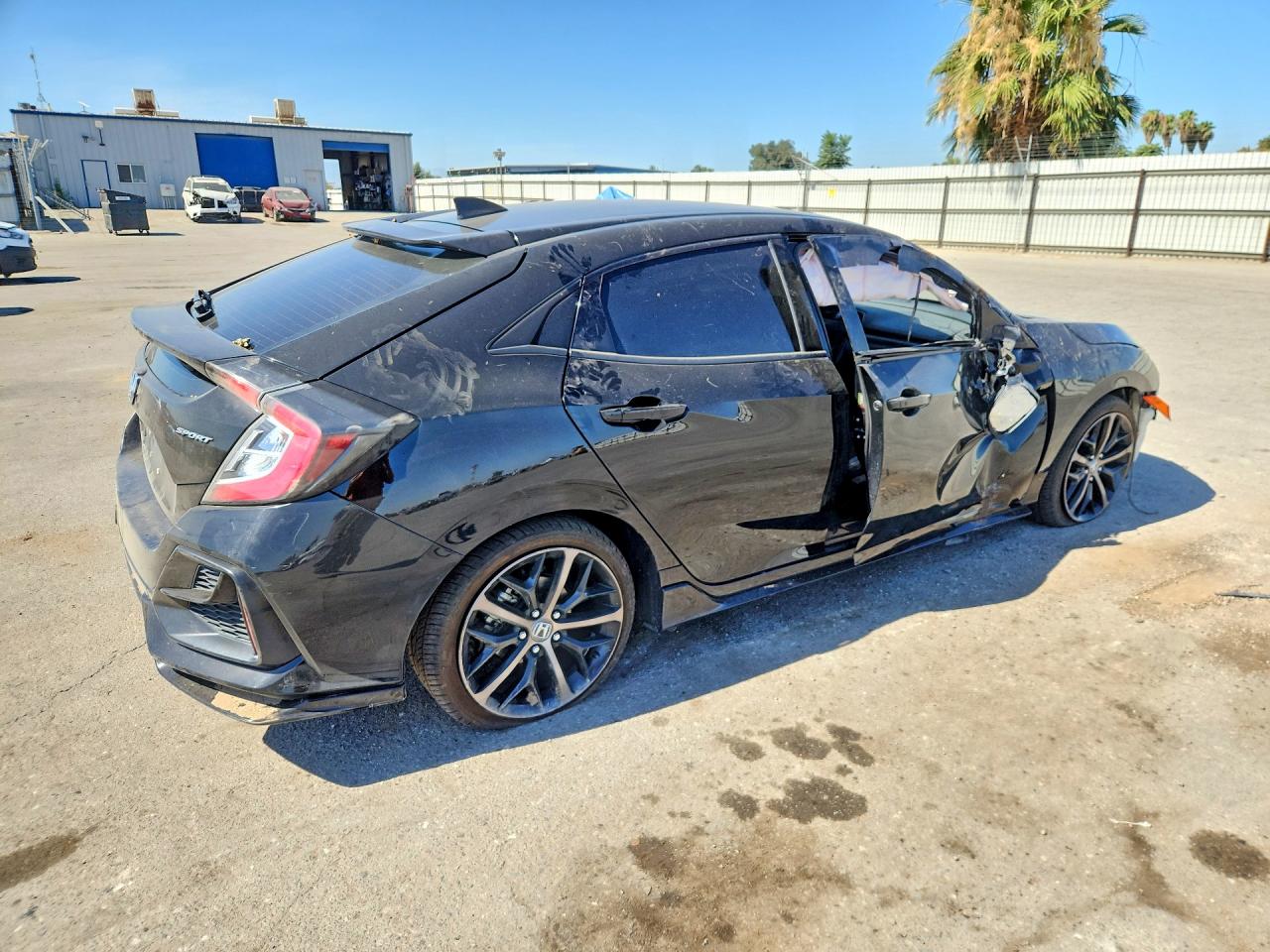 2021 Honda Civic Sport Black vin: SHHFK7H47MU408778