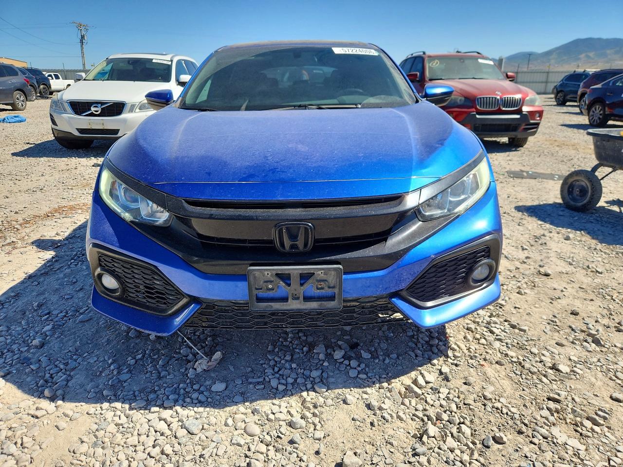 2017 Honda Civic Sport Blue vin: SHHFK7H48HU202715