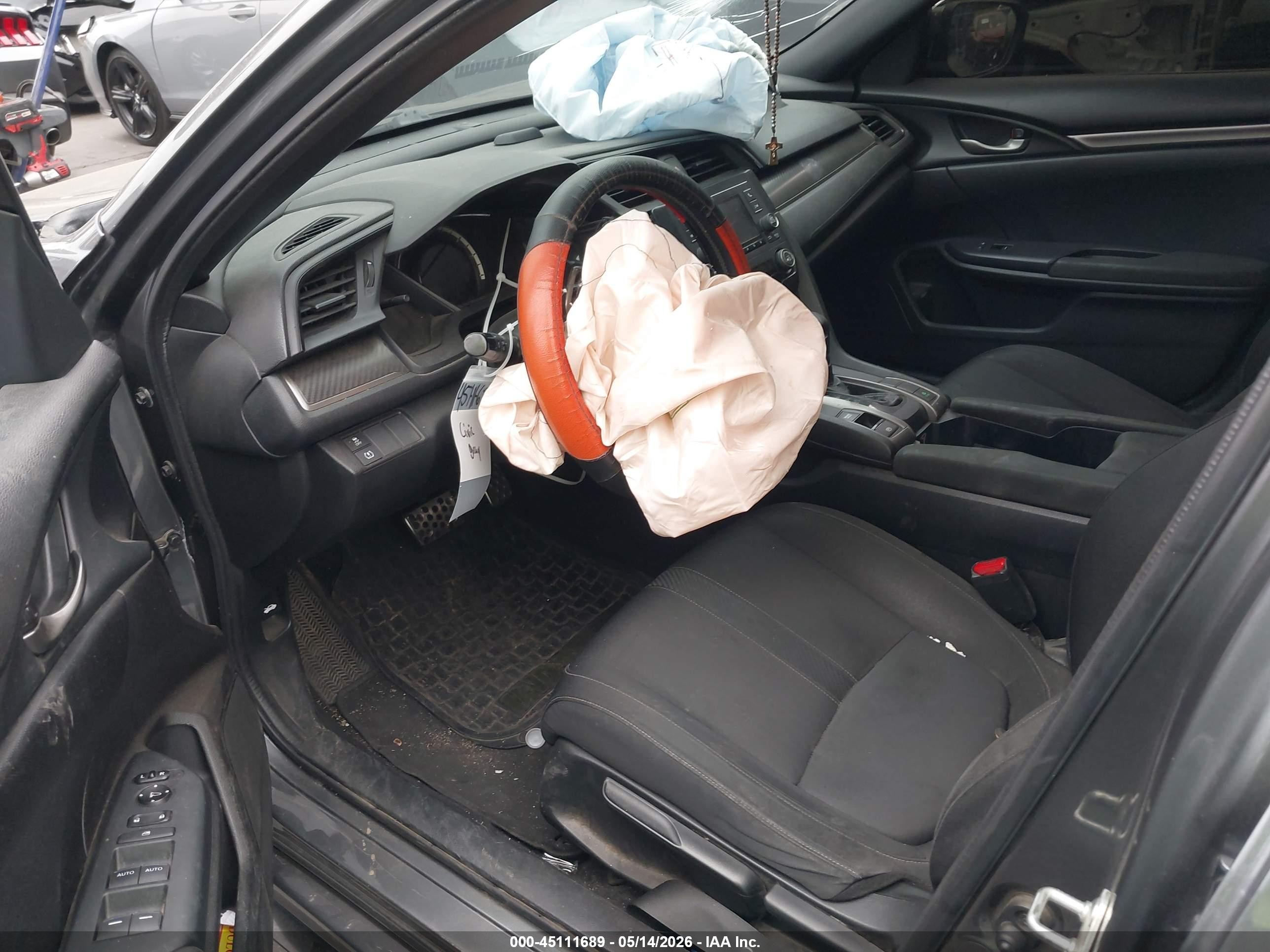 2017 Honda Civic Sport Black vin: SHHFK7H48HU413638