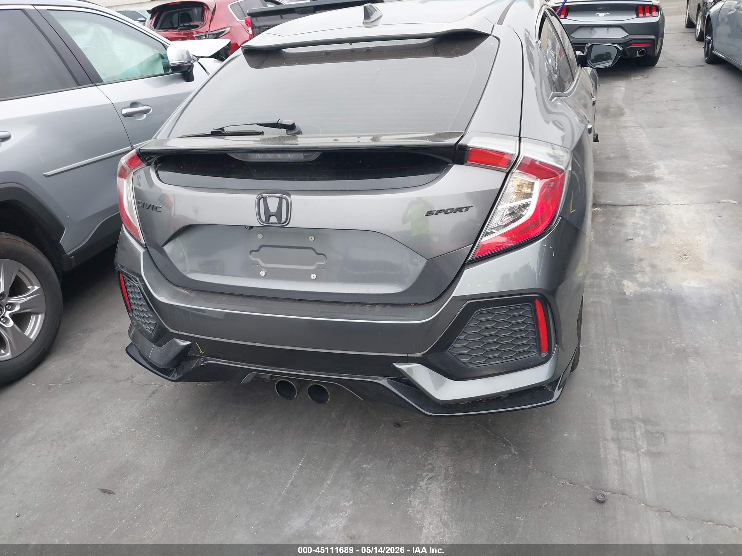 2017 Honda Civic Sport Black vin: SHHFK7H48HU413638