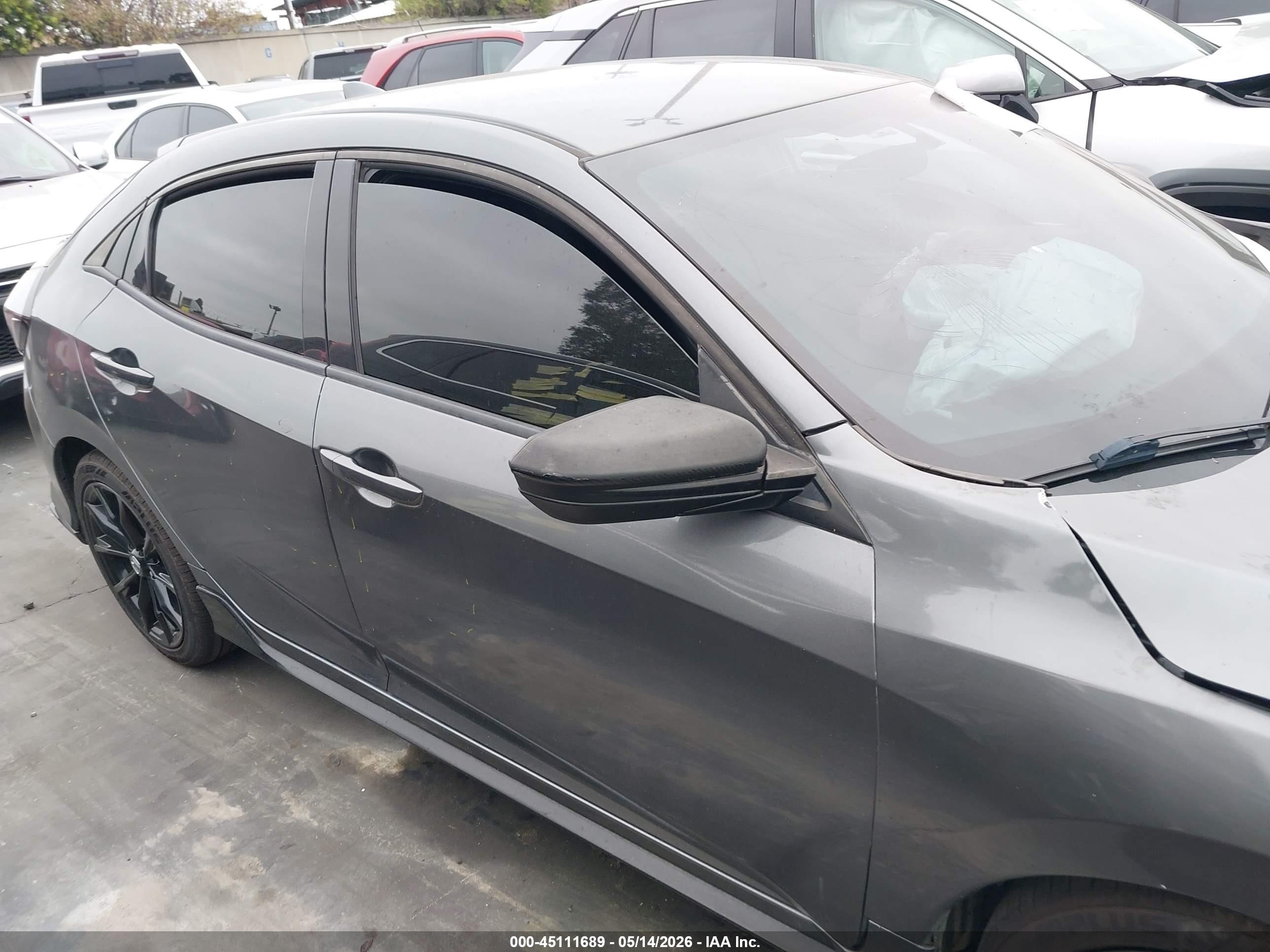 2017 Honda Civic Sport Black vin: SHHFK7H48HU413638